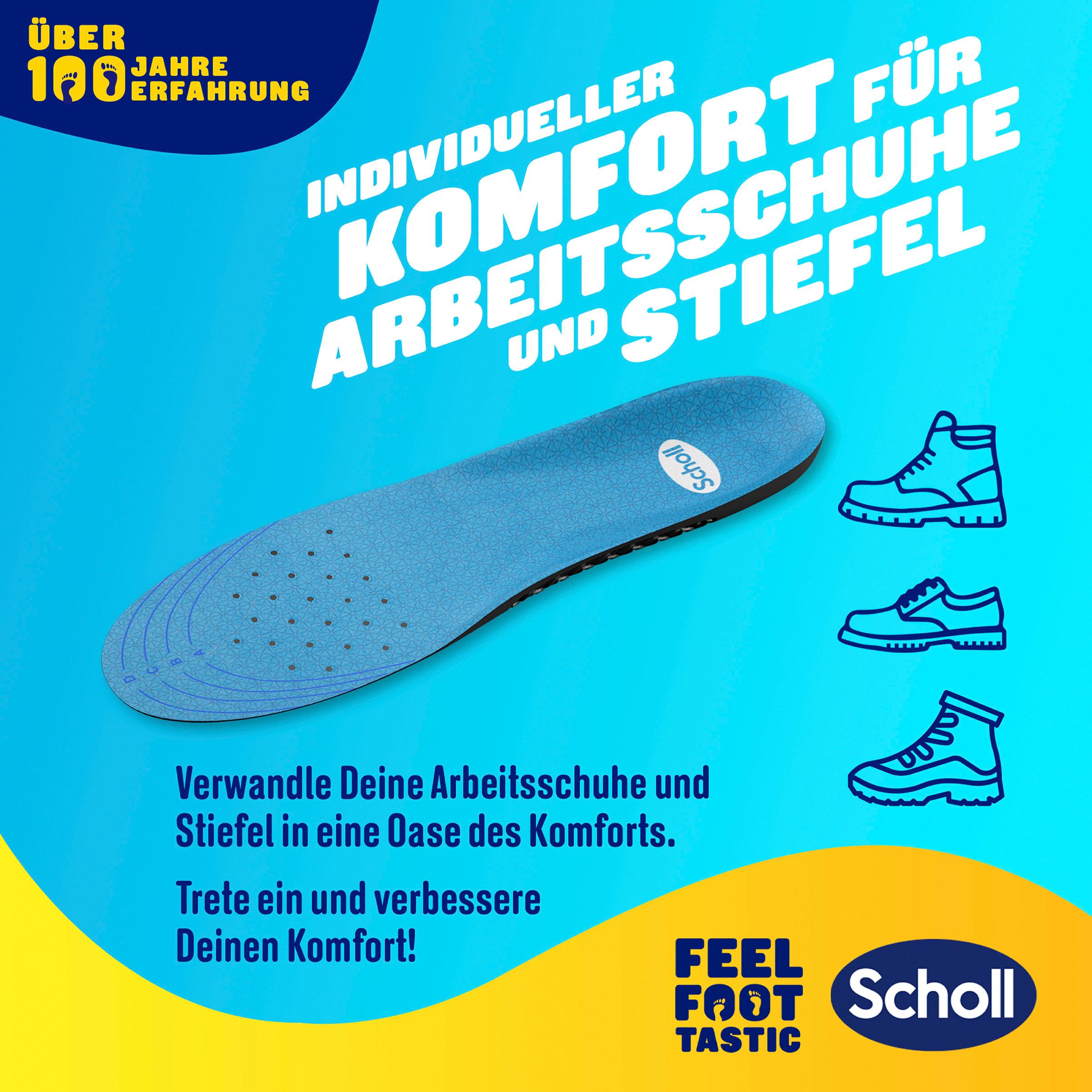 Produktbild Scholl GelActiv Einlegesohlen WORK Größe S 35,5-40,5 2 von 8