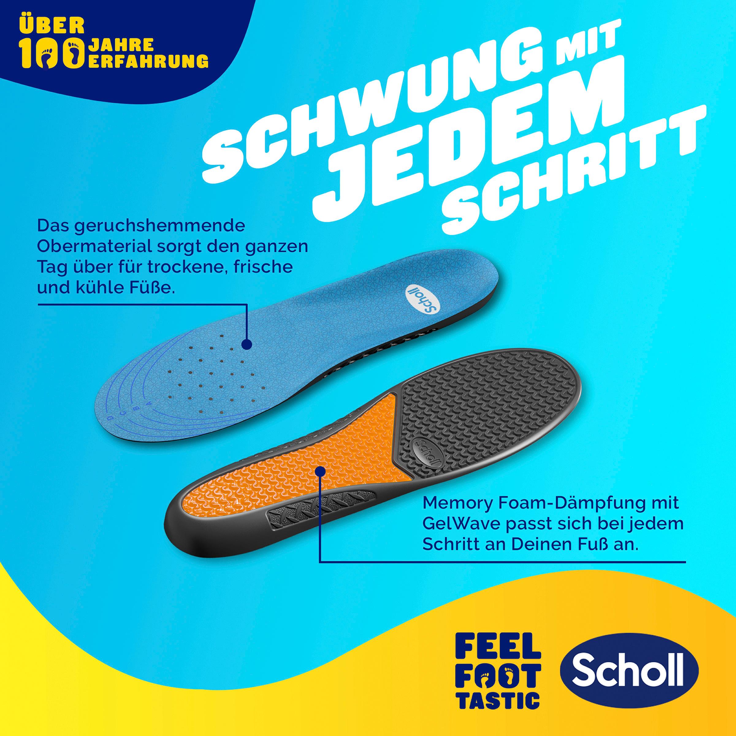 Produktbild Scholl GelActiv Einlegesohlen WORK Größe S 35,5-40,5 8 von 8