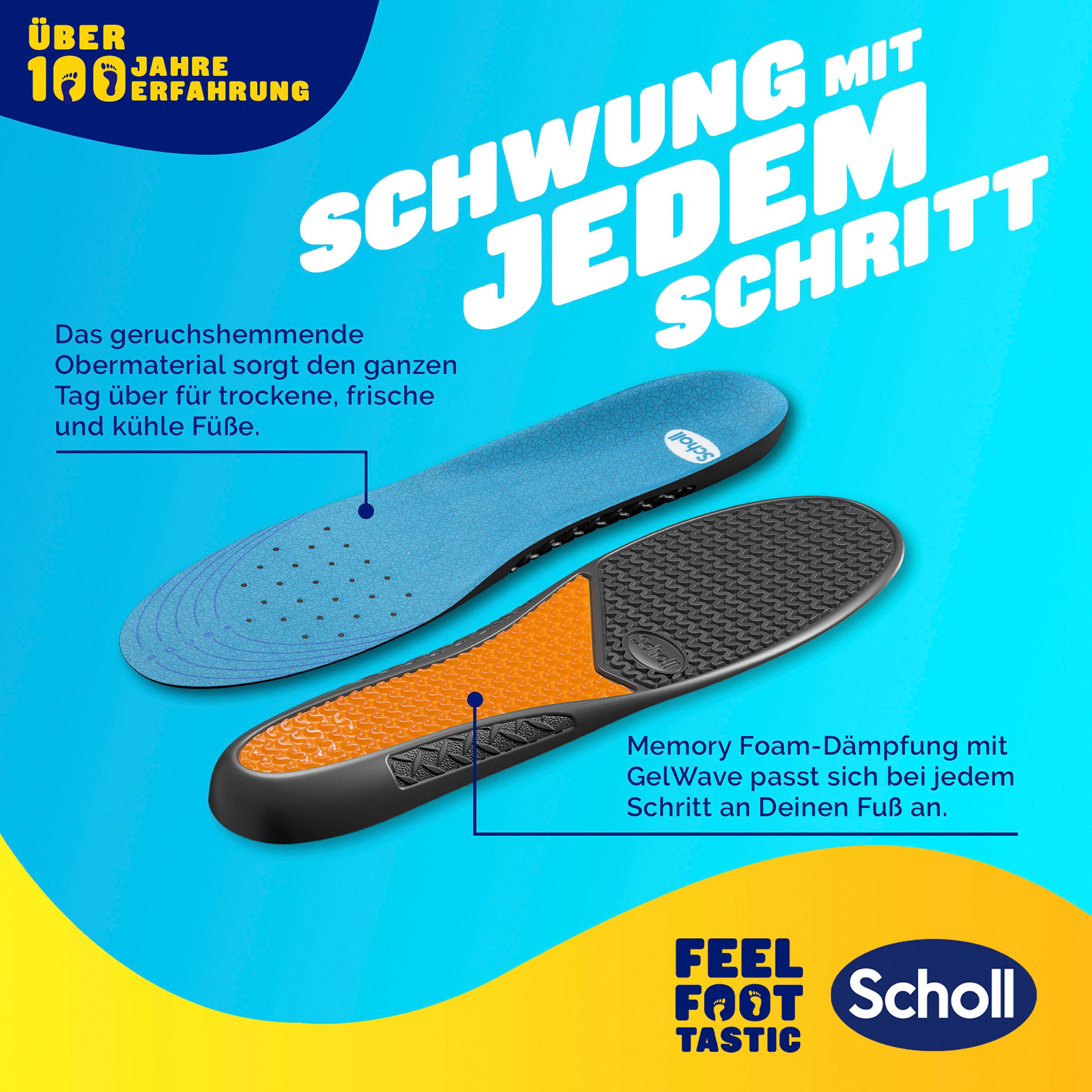 Produktbild Scholl GelActiv Einlegesohlen WORK Größe L 40-46 4 von 8