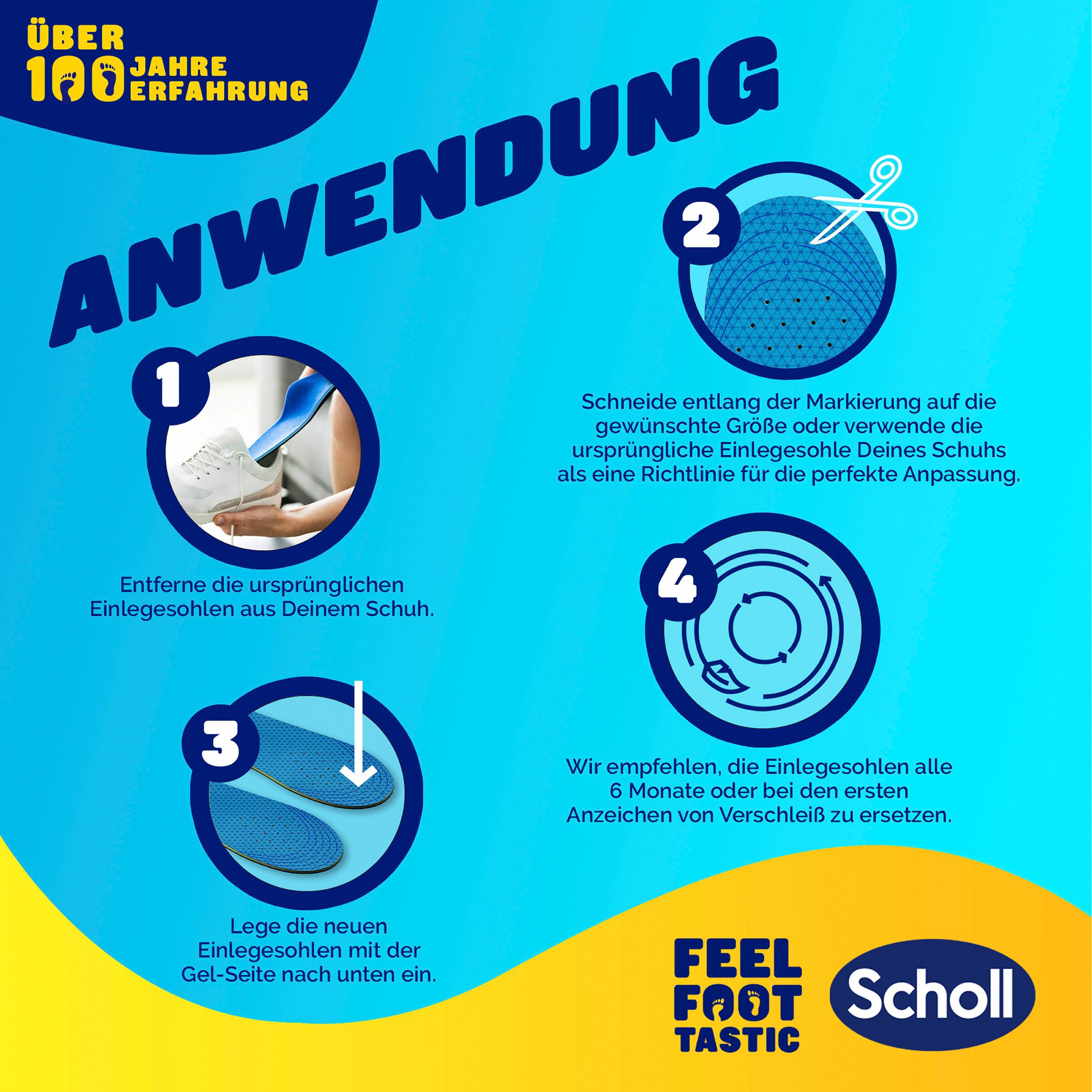 Produktbild Scholl GelActiv Einlegesohlen EVERYDAY Größe S 35,5-40,5 8 von 8