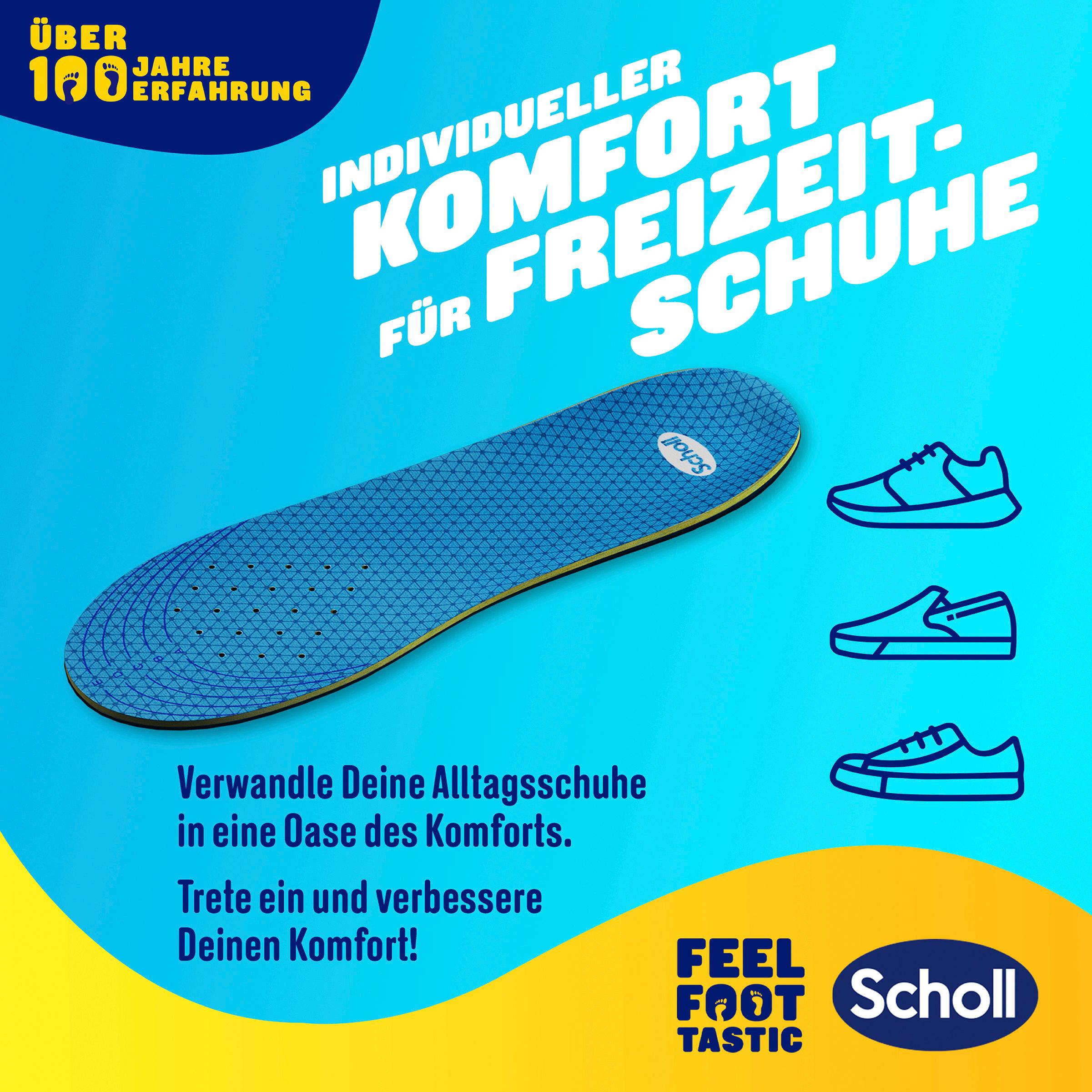 Produktbild Scholl GelActiv Einlegesohlen EVERYDAY Größe L 40-46,5 2 von 8