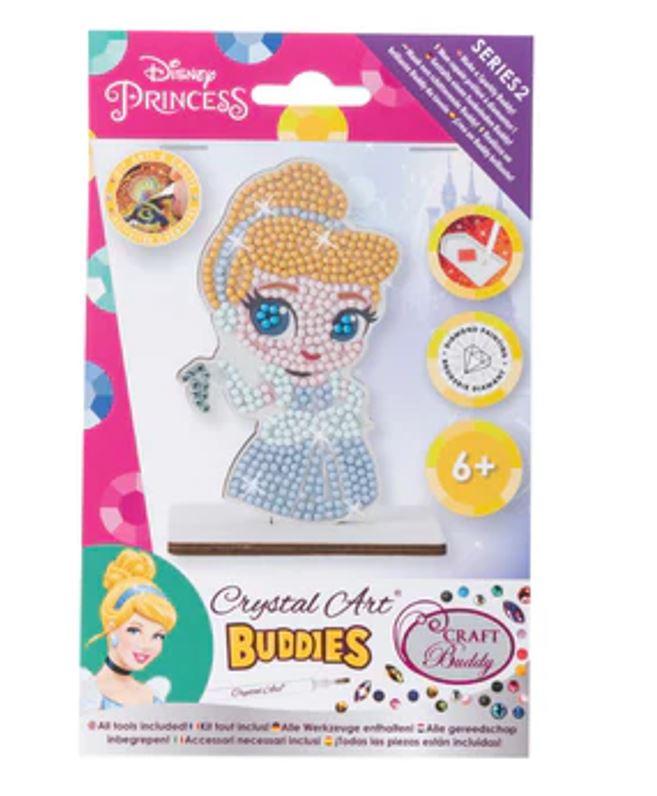 Craft Buddy - Crystal Art Diamond Painting"Cinderella"Crystal Art Buddies Disney Series 2