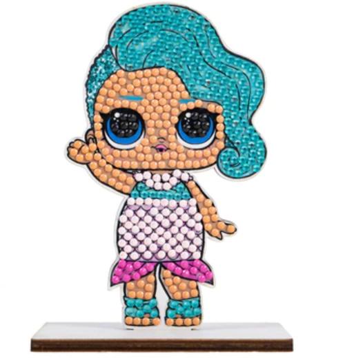 Craft Buddy - Crystal Art Diamond Painting"Splash Queen"Crystal Art Buddy LOL Series 1