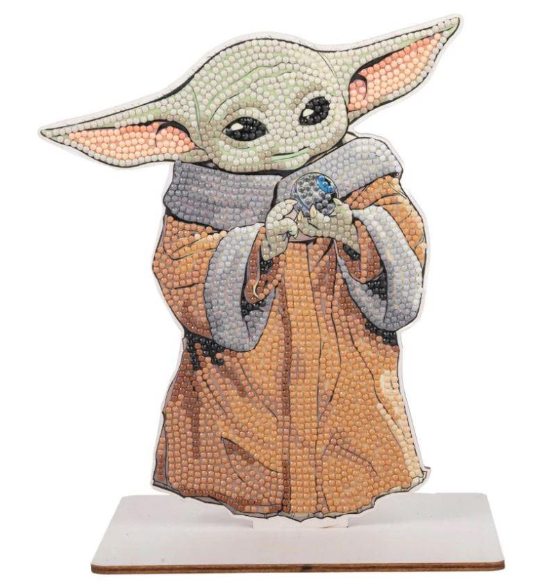 Craft Buddy - Crystal Art Diamond Painting"Grogu"Crystal Art Buddies XL Star Wars
