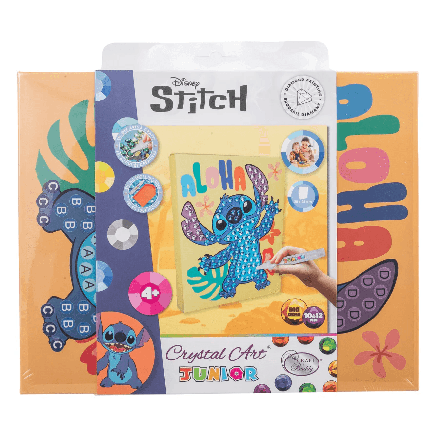 Produktbild Craft Buddy - Stitch Disney Crystal Art Junior Canvas Kit 8 von 10