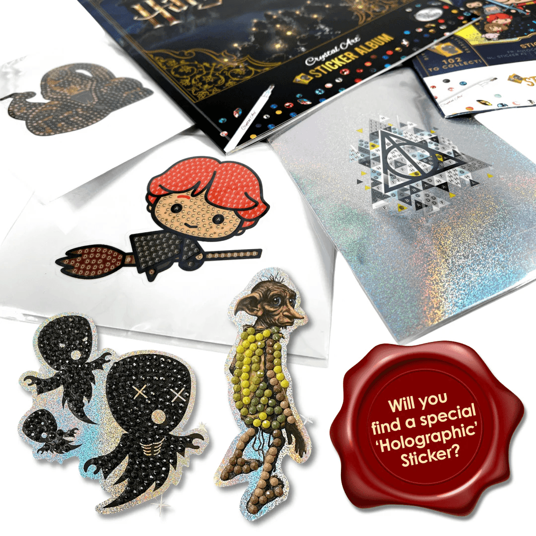Produktbild Craft Buddy - Crystal Art Diamond Painting Harry Potter Crystal Art Sticker Pack 8 von 8