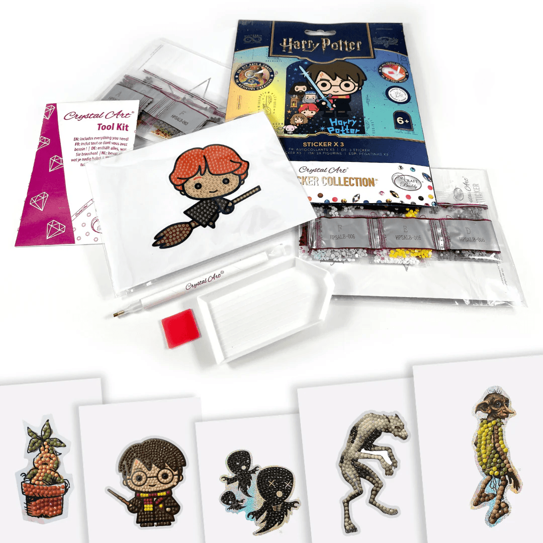 Produktbild Craft Buddy - Crystal Art Diamond Painting Harry Potter Crystal Art Sticker Pack 5 von 8