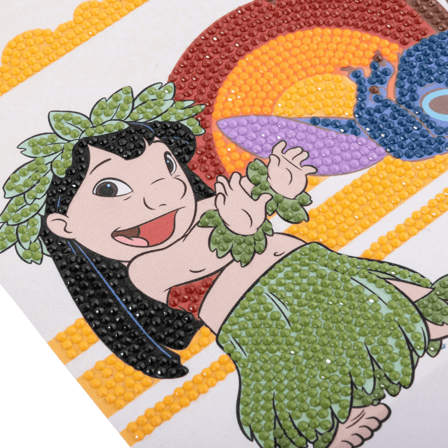 Produktbild Craft Buddy - Crystal Art Diamond Painting Ohana Means Family Disney Mini  Scroll Kit 20x30 cm 6 von 6
