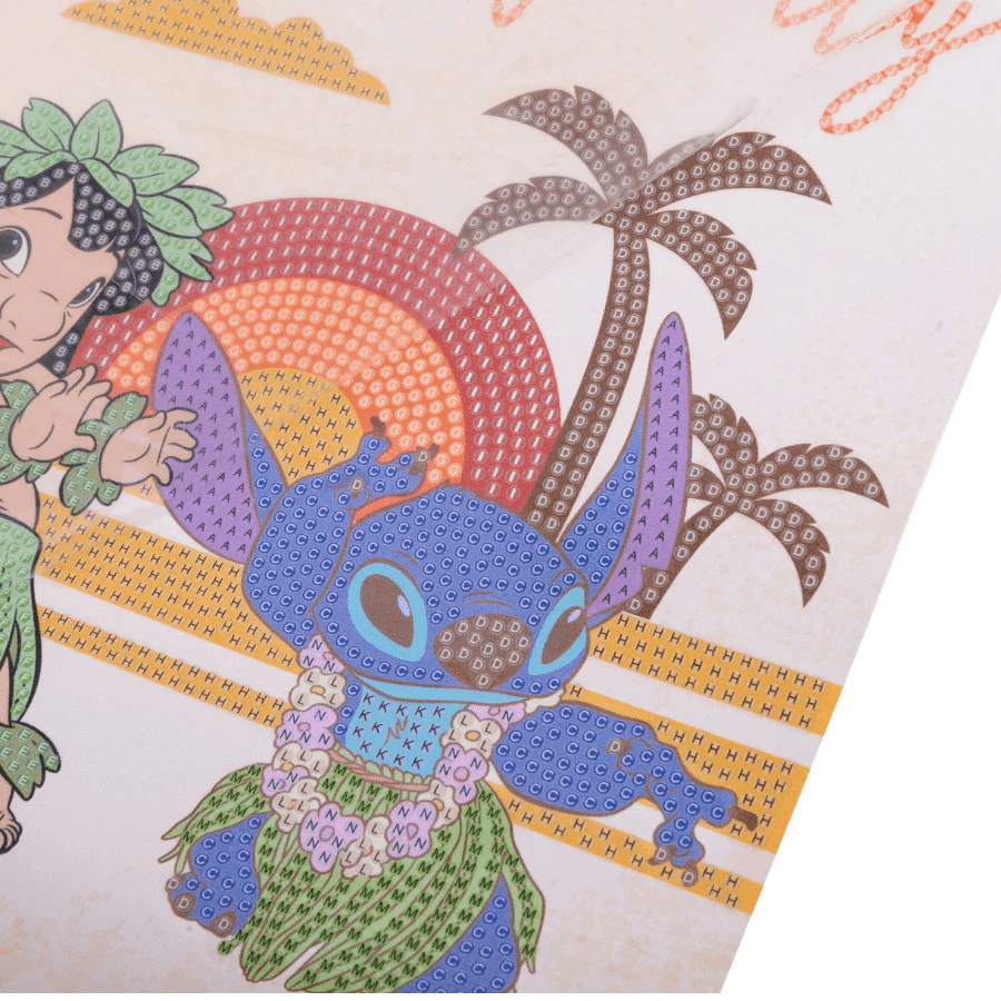 Produktbild Craft Buddy - Crystal Art Diamond Painting Ohana Means Family Disney Mini  Scroll Kit 20x30 cm 5 von 6