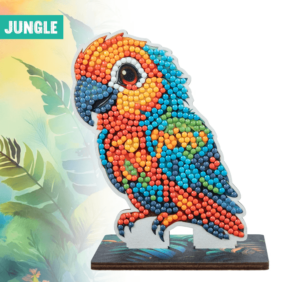 Craft Buddy - Crystal Art Diamond Painting Papagei Wildlife Buddies