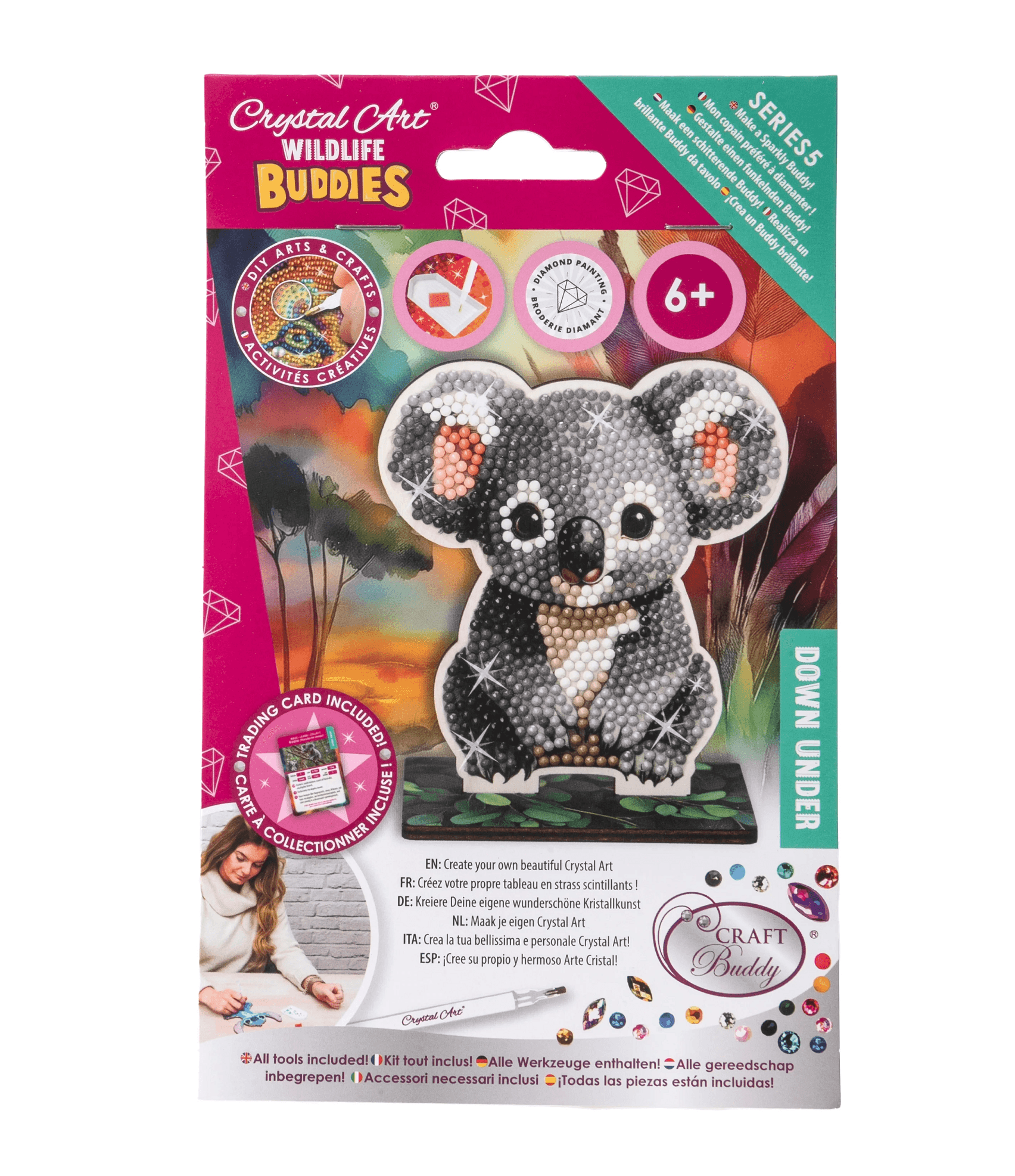 Produktbild Craft Buddy - Crystal Art Diamond Painting Koala Wildlife Buddies 4 von 4