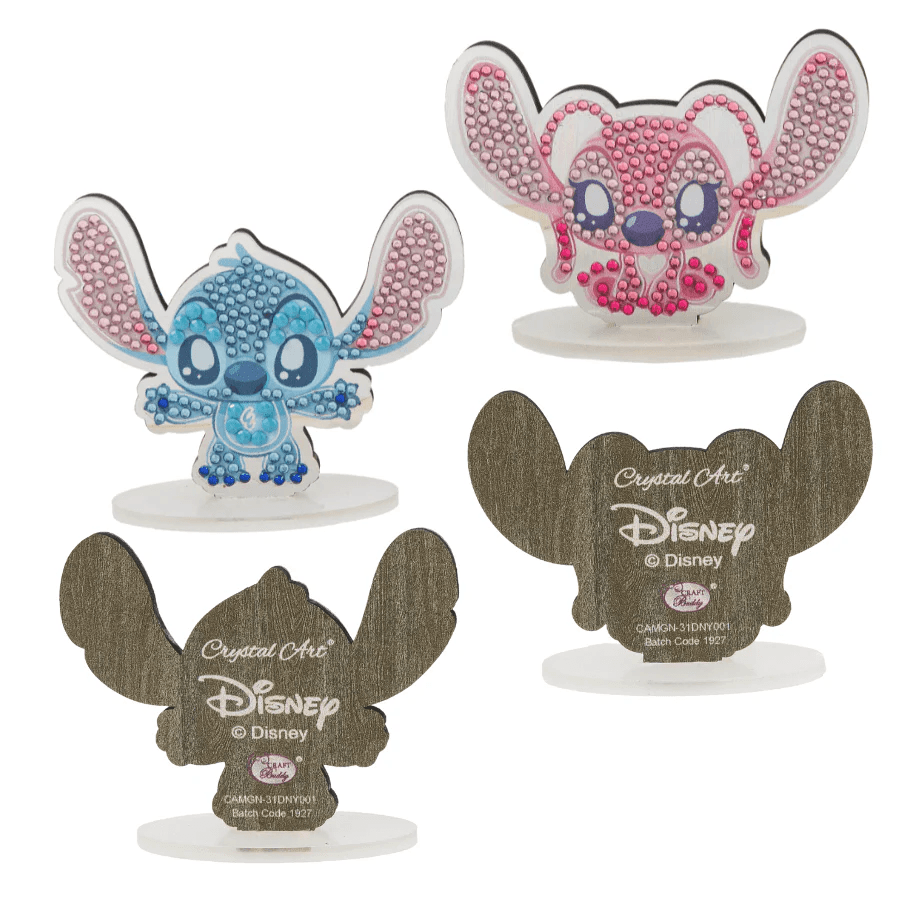 Produktbild Craft Buddy - Crystal Art Diamond Painting Stitch & Angel Crystal Art Mag Buddies Disney Set of 2 9 von 12