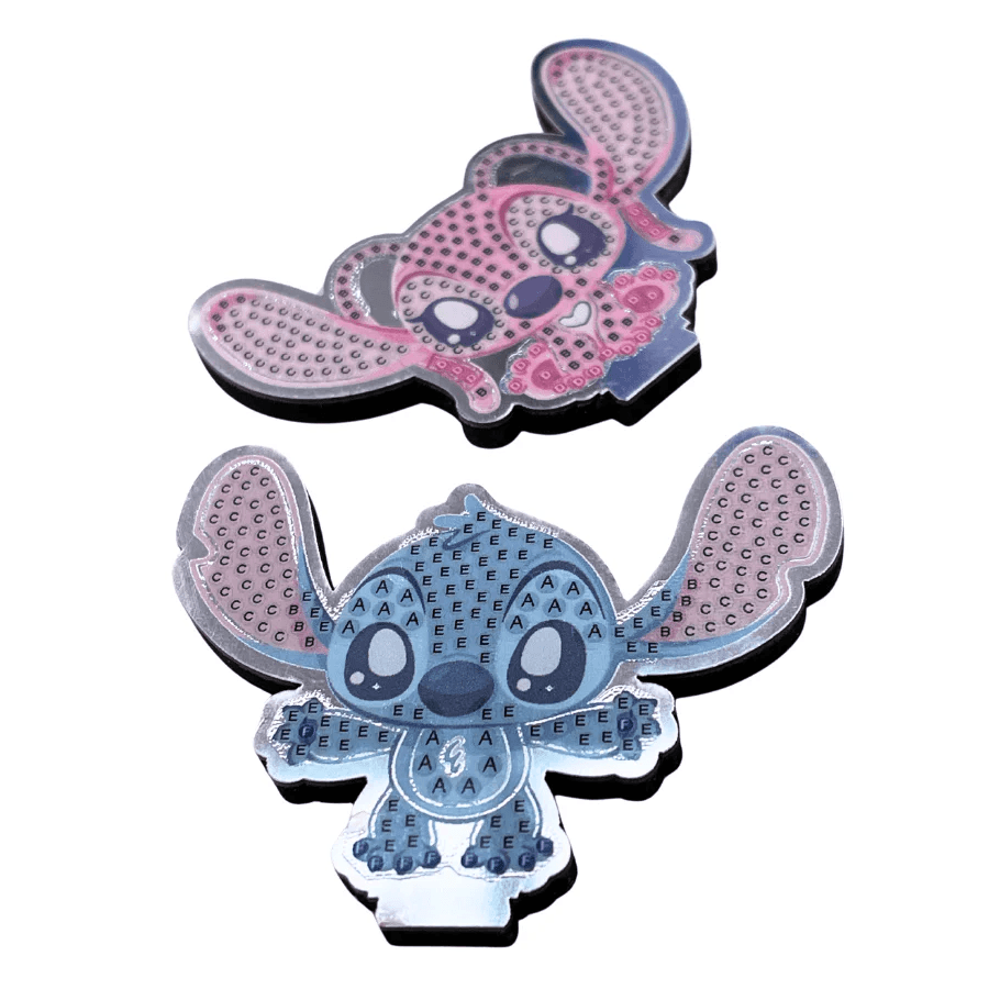 Produktbild Craft Buddy - Crystal Art Diamond Painting Stitch & Angel Crystal Art Mag Buddies Disney Set of 2 8 von 12