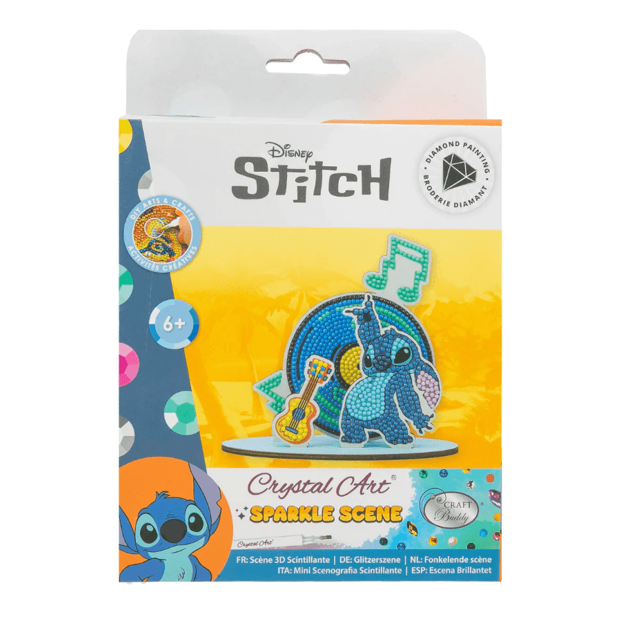 Produktbild Craft Buddy - Crystal Art Diamond Painting Music Stitch Crystal Art Disney Sparkle Scene 5 von 9