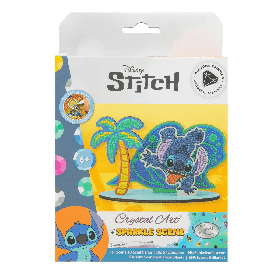 Produktbild Craft Buddy - Crystal Art Diamond Painting Wave Stitch Crystal Art Disney Sparkle Scene 3 von 9
