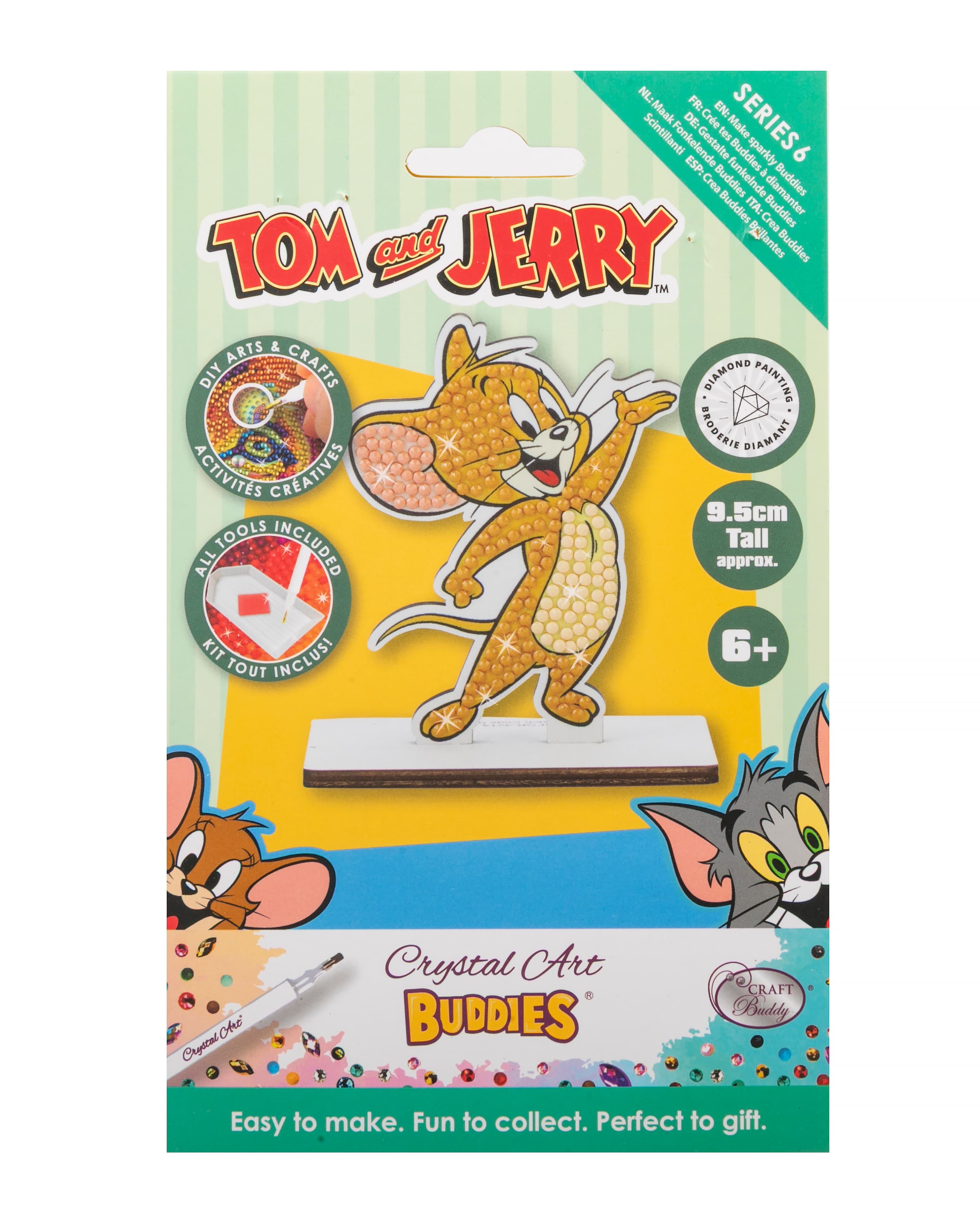 Craft Buddy - Crystal Art Diamond Painting Buddy Looney Tunes Jerry