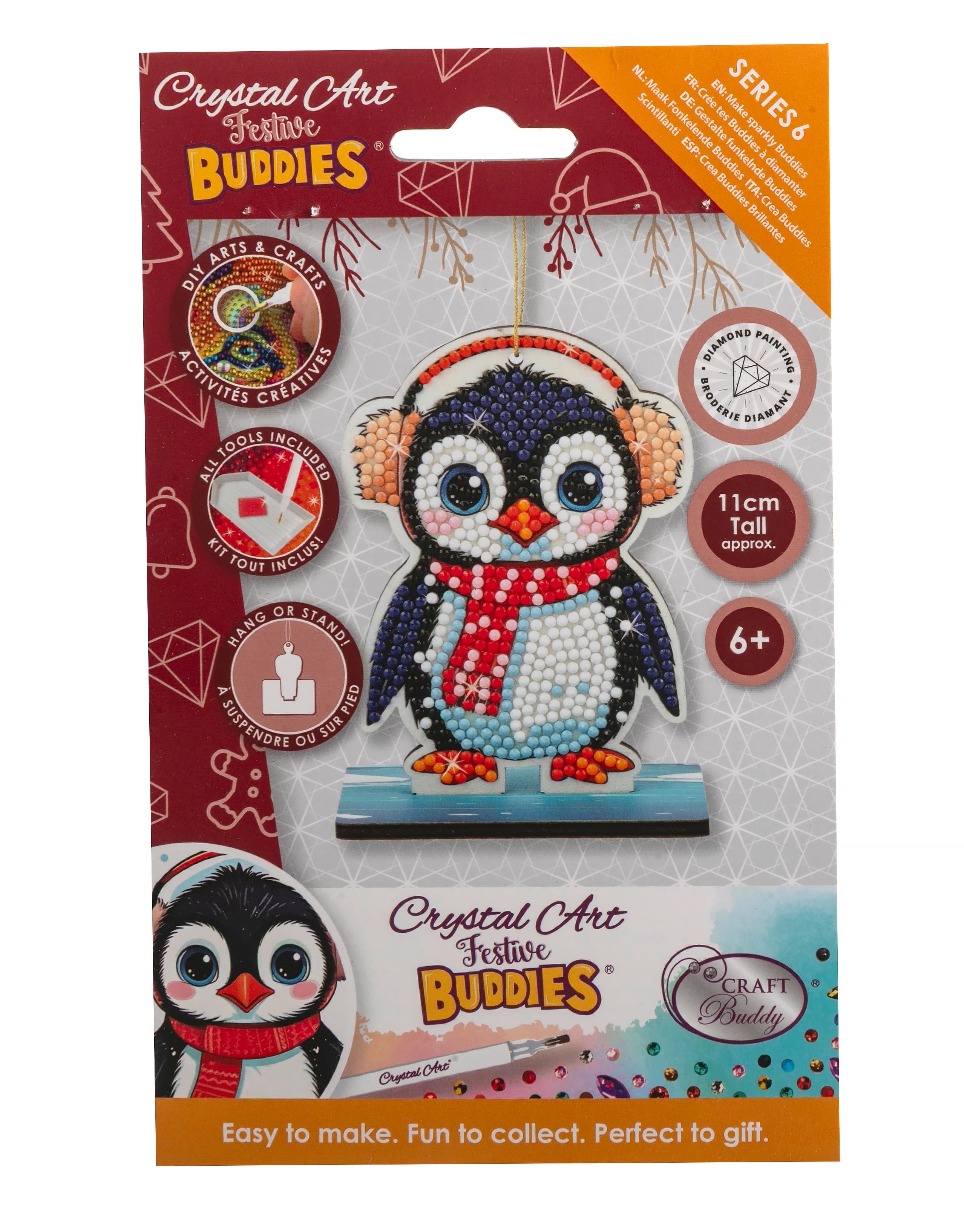Craft Buddy - Crystal Art Diamond Painting Buddies Pinguin 