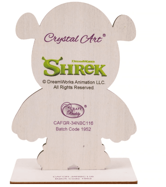Craft Buddy - Crystal Art Diamond Painting Buddies Shrek Diamond Painting Bastelset
