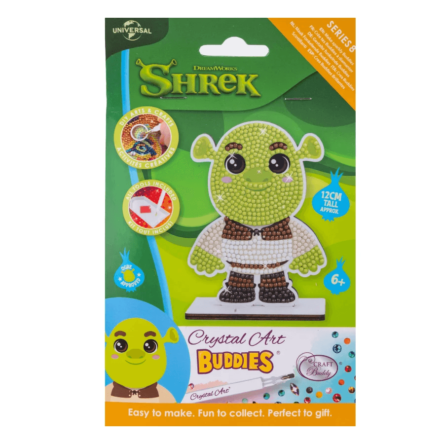 Craft Buddy - Crystal Art Diamond Painting Buddies Shrek Diamond Painting Bastelset