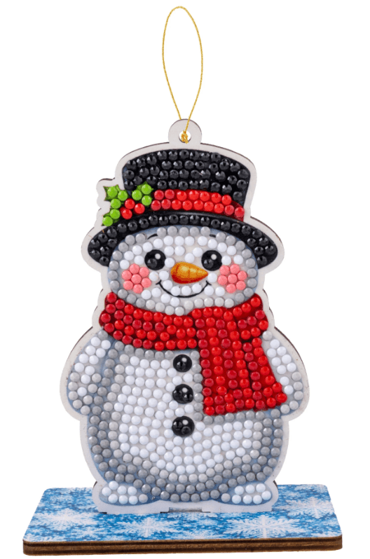 Craft Buddy - Crystal Art Diamond Painting  Buddies Schneemann Diamond Painting Bastelset