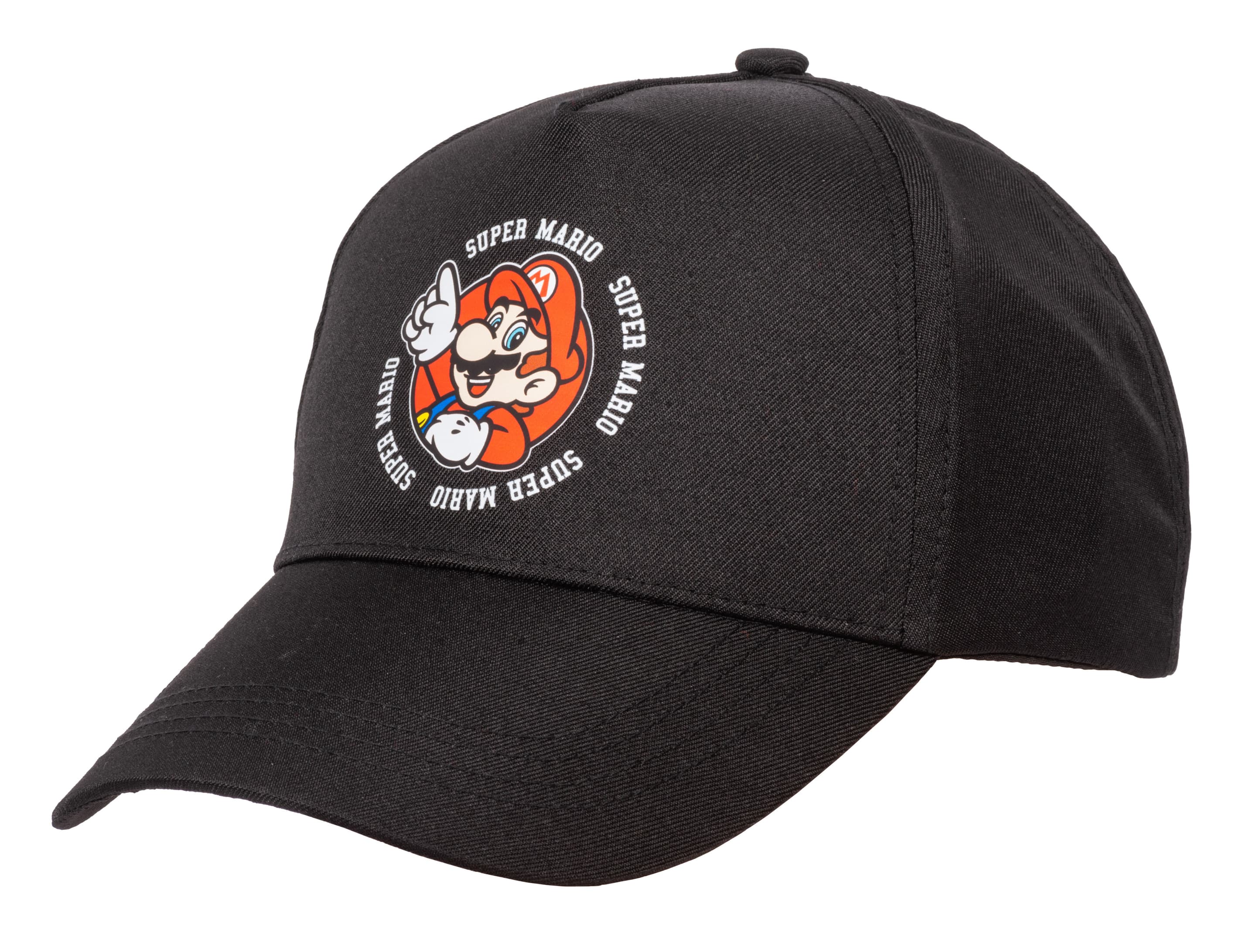 Kappe - Super Mario - Mario Schwarz