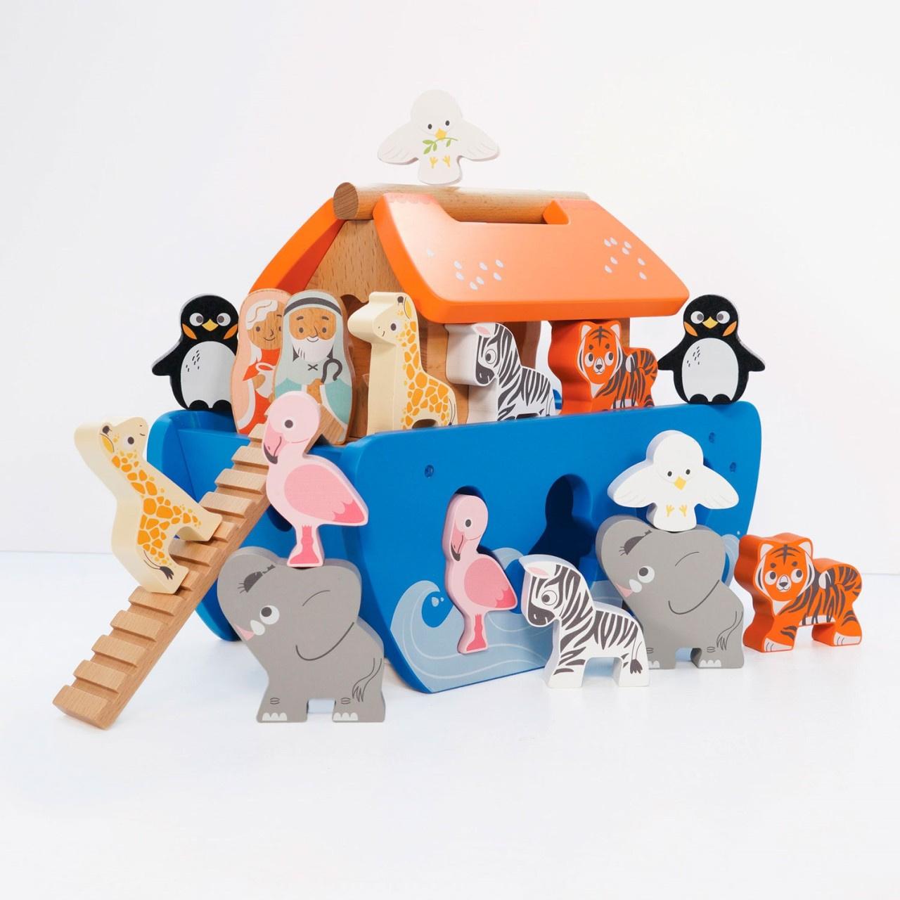 Produktbild LE TOY VAN - Noahs Arche Formensortierer 2 von 4