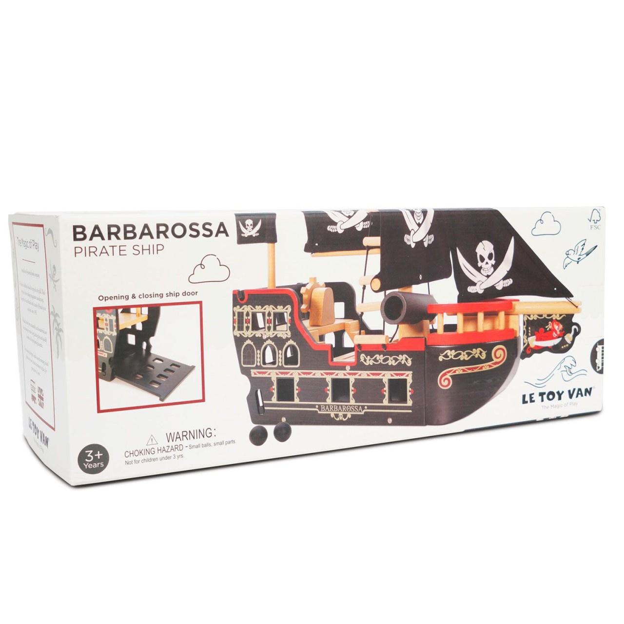 Produktbild LE TOY VAN - Barbarossa Piratenschiff&Figuren 3 von 4