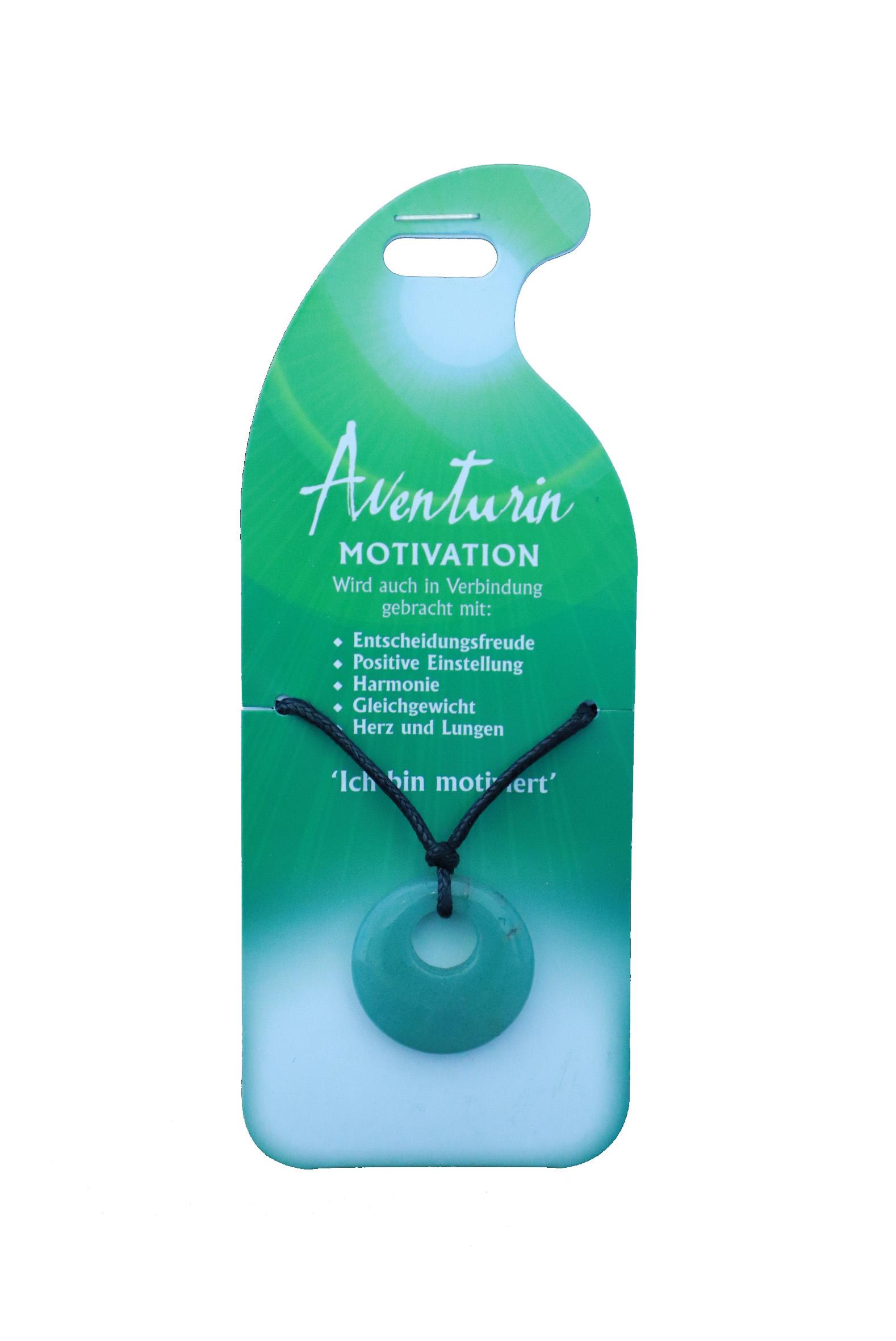 Halsband Motivation - Grüner Aventurin