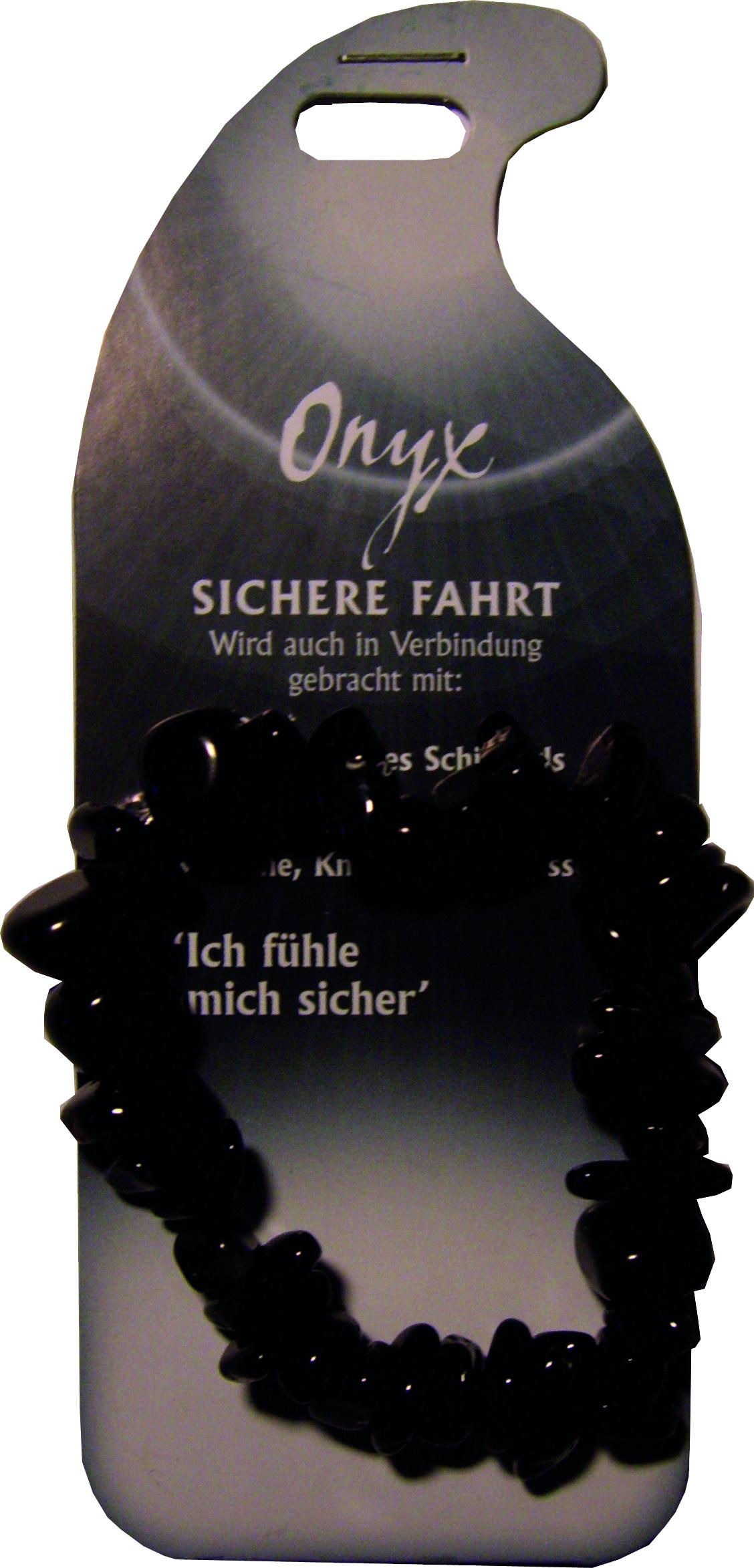 Armband Sichere Fahrt - Onyx