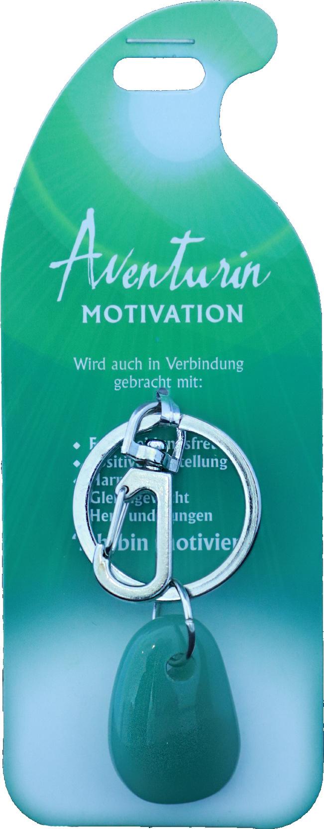 Produktbild Schlüsselanhänger Motivation - Gr. Aventurin 2 von 2
