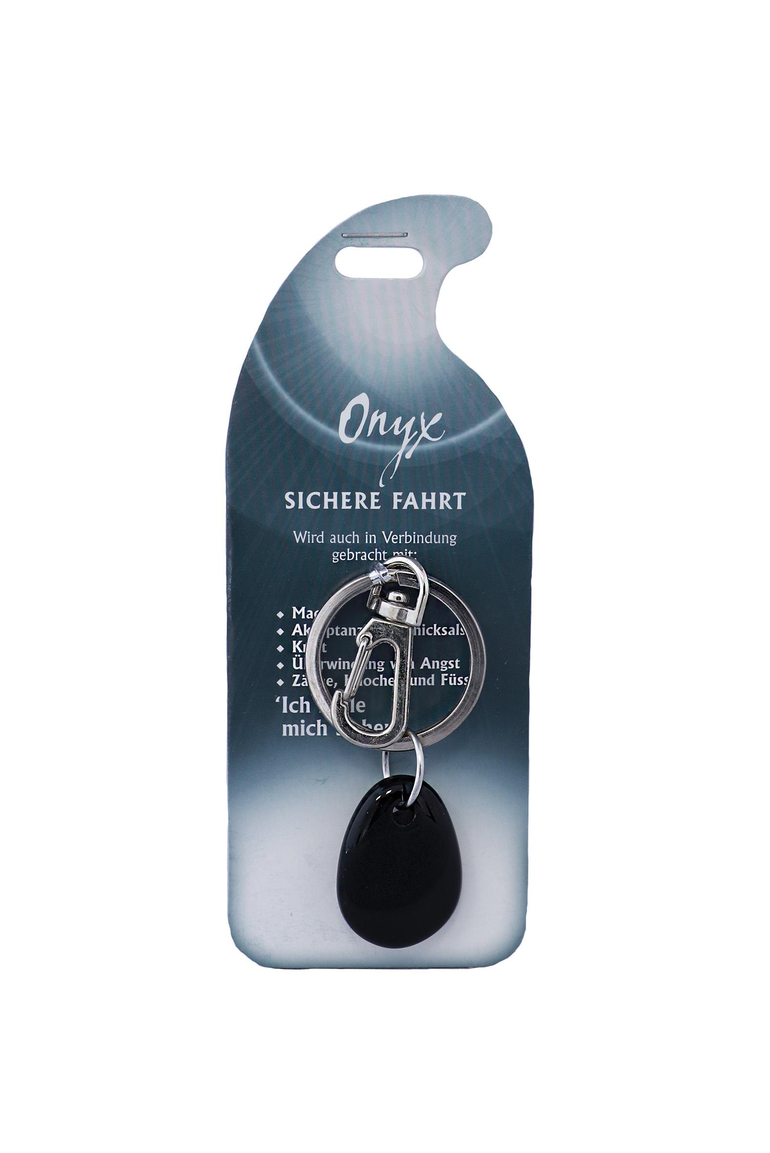 Produktbild Schlüsselanhänger Sichere Fahrt - Onyx 2 von 3