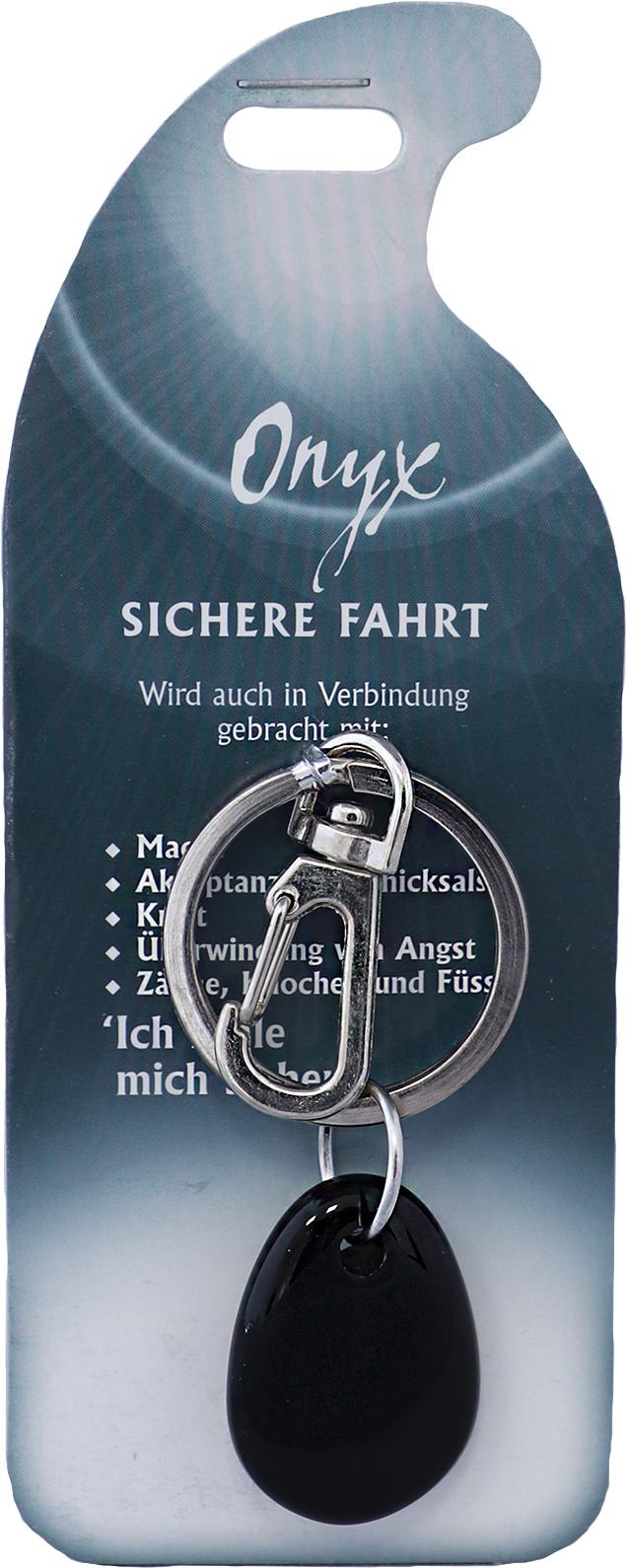 Produktbild Schlüsselanhänger Sichere Fahrt - Onyx 3 von 3