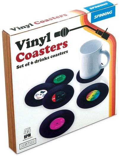 Produktbild Gift Republic Untersetzer Set Schallplatten 6-tlg. 2 von 2