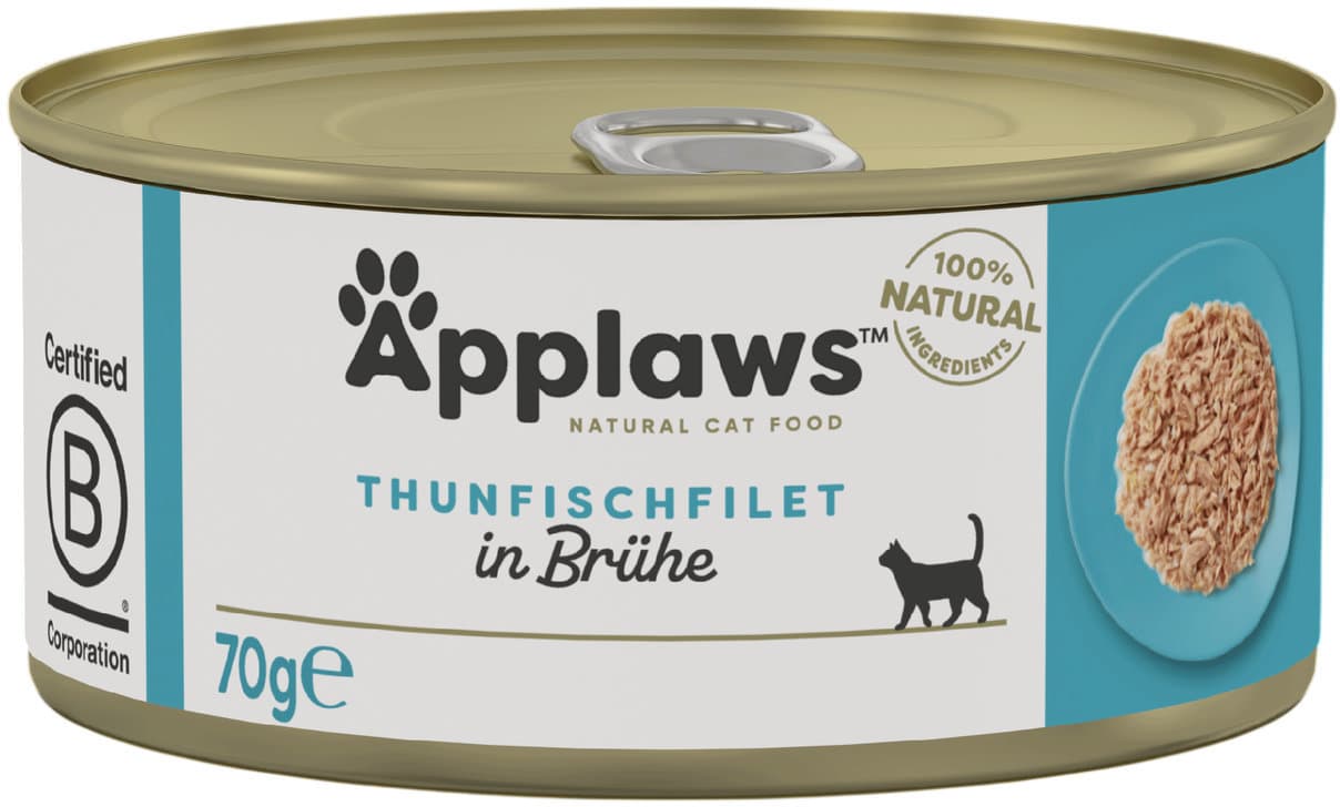 Applaws Katzennassfutter Thunfischfilet 70g