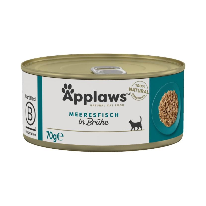 Applaws Katzennassfutter Meeresfisch 70g