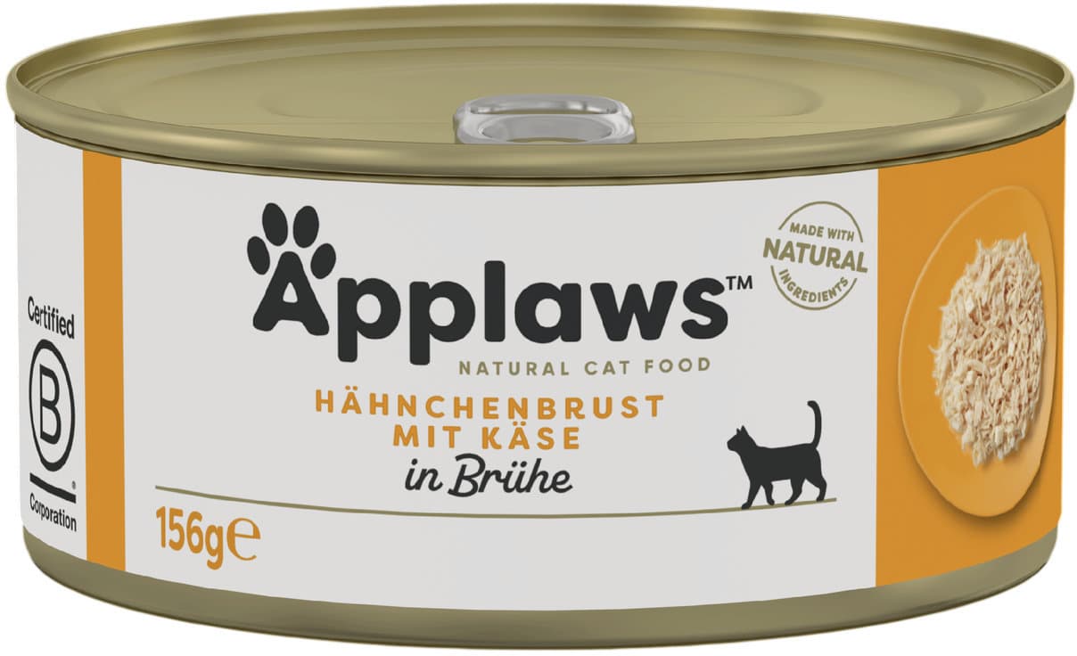 Applaws Katzennassfutter Huhn & Käse 156g