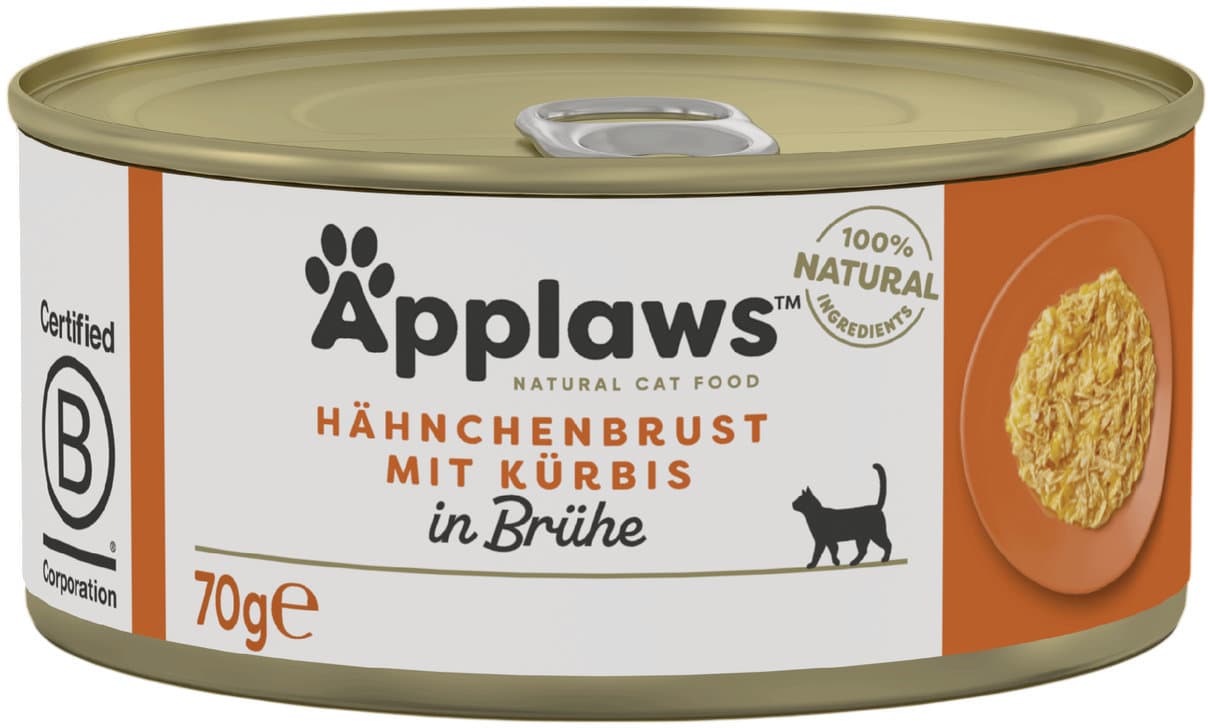 Applaws Katzennassfutter Huhn & Kürbis 70g