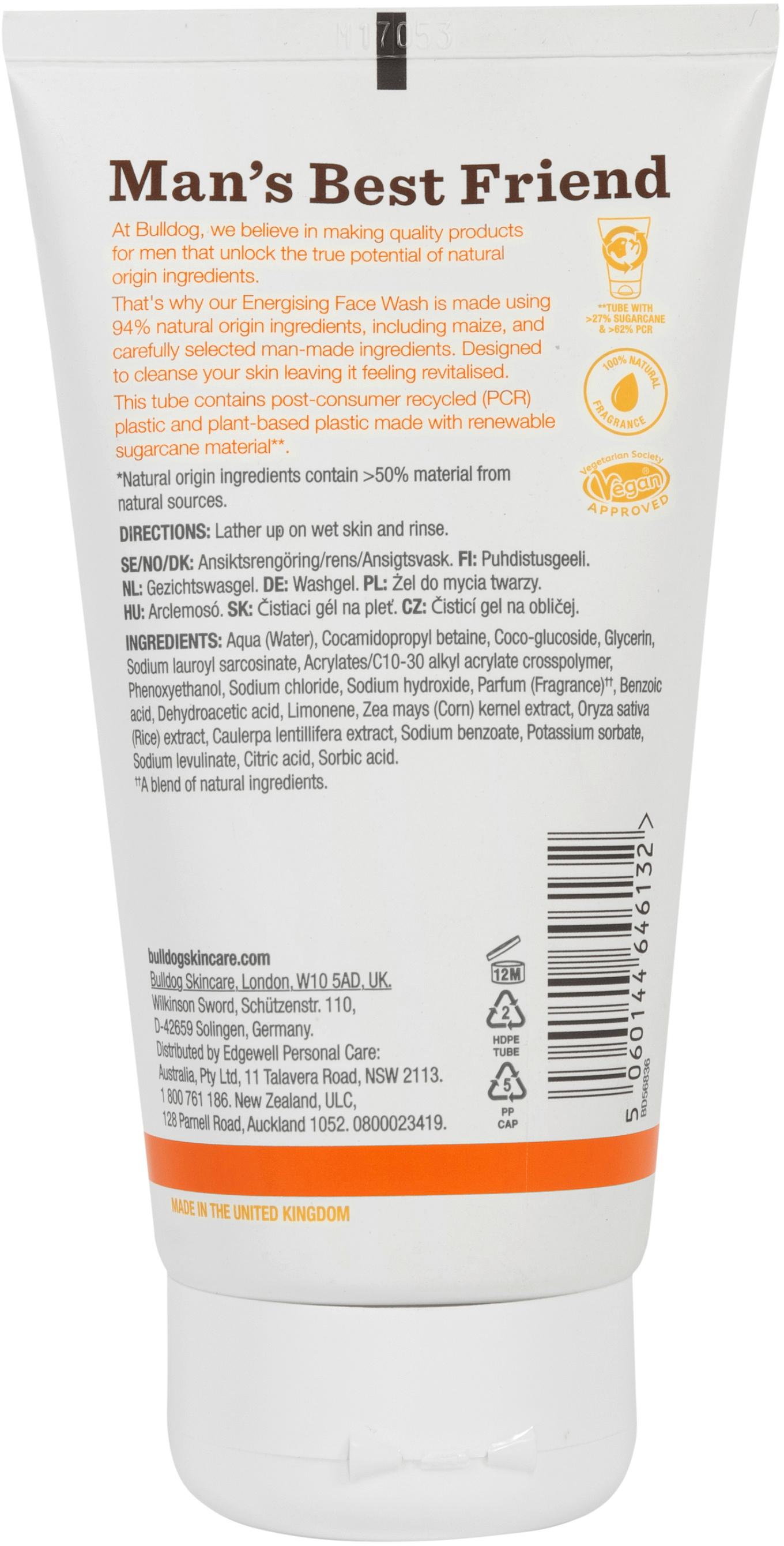 Produktbild Bulldog Energising Face Wash Waschgel 2 von 2