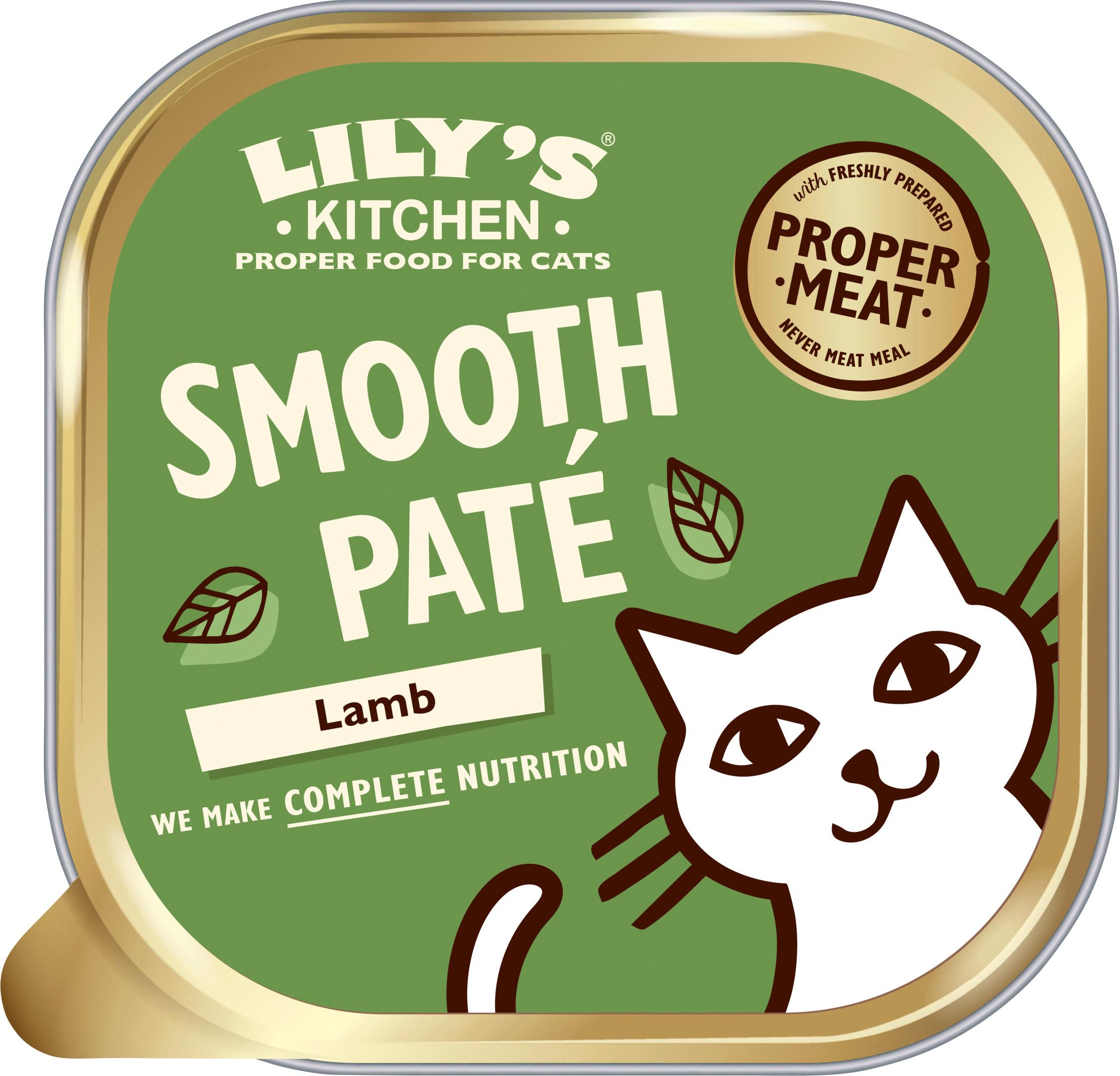 Lilys Kitchen Katzennassfutter Smooth Pate Lamb 85 g