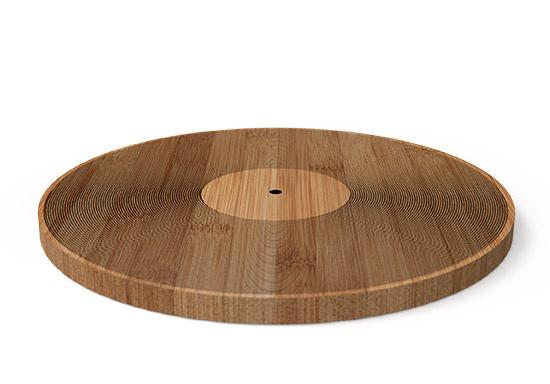 pikki. Schneidebrett Vinyl Ø 31cm