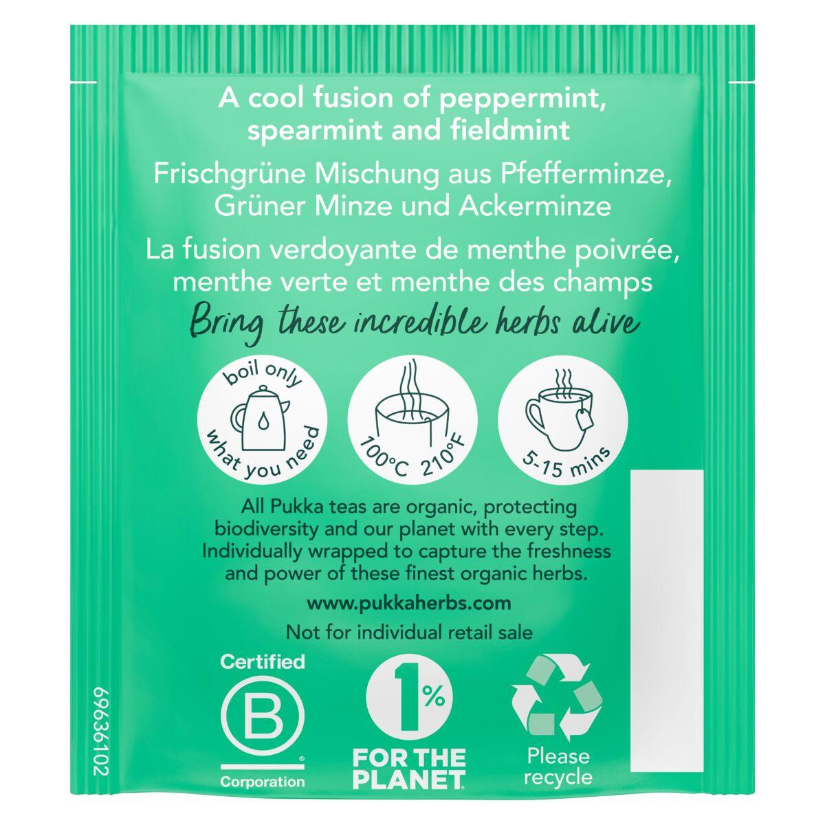 Produktbild Pukka BIO Tee Drei Minze 20 Beutel 7 von 8