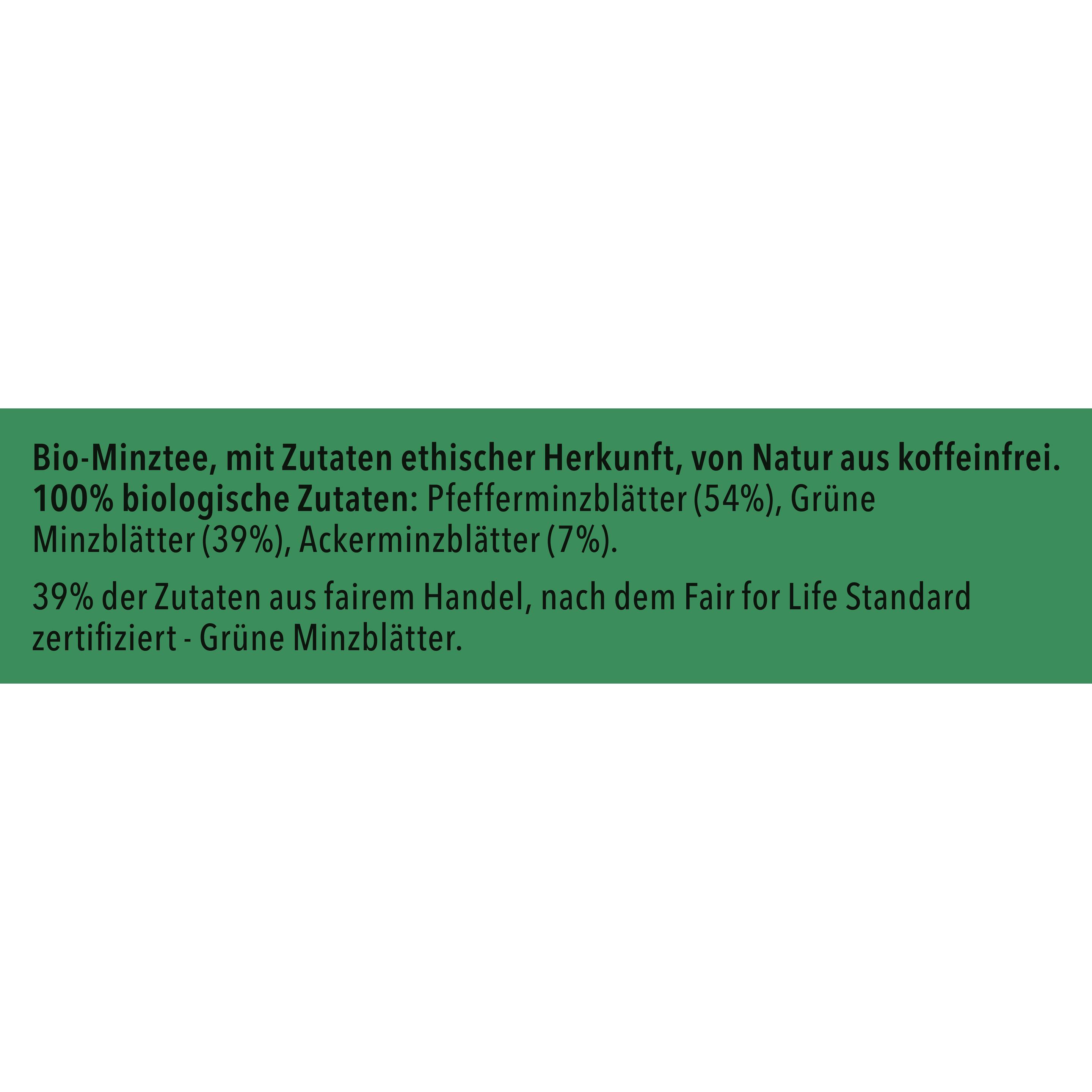 Produktbild Pukka BIO Tee Drei Minze 20 Beutel 3 von 8