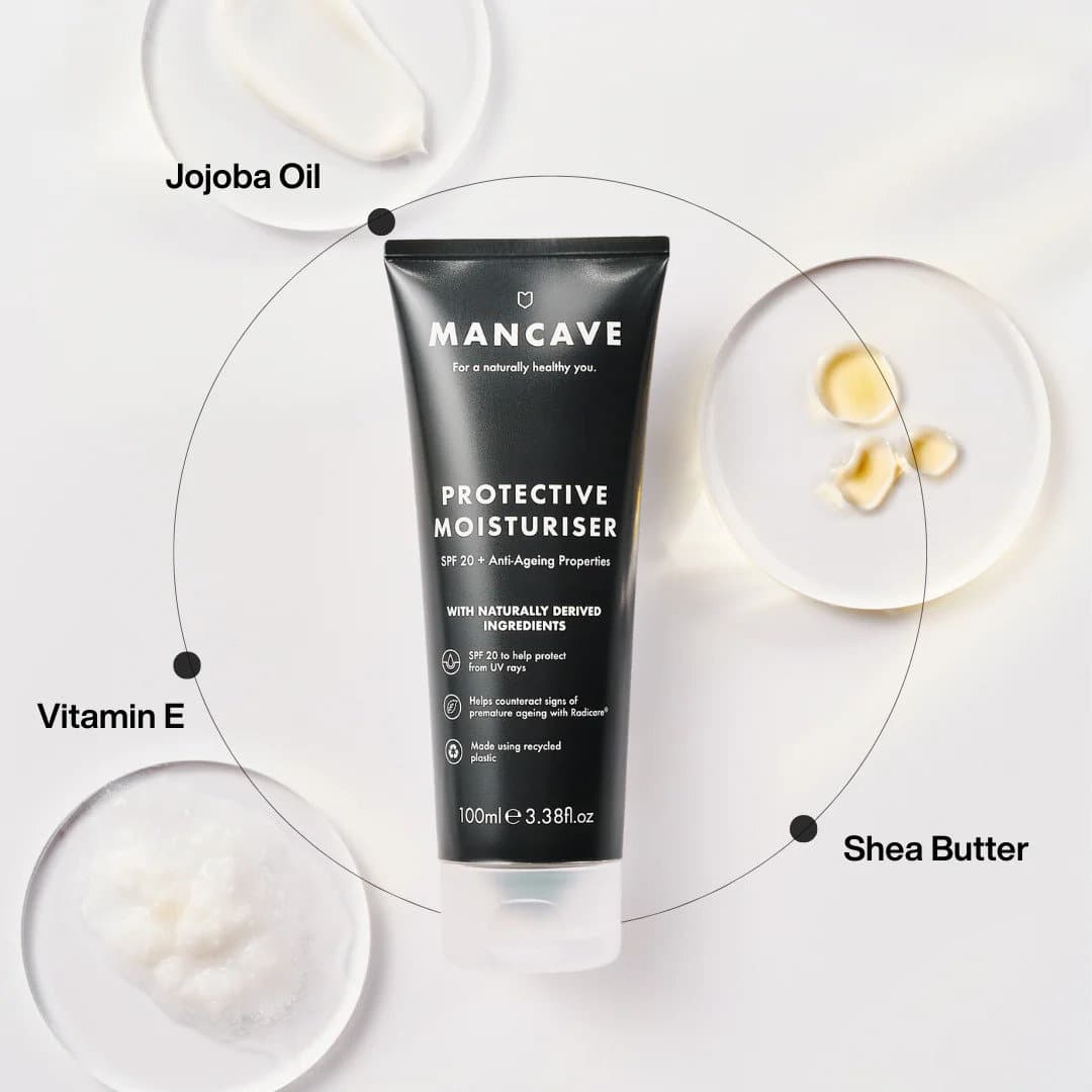 MANCAVE Protective Moisturiser SPF 20