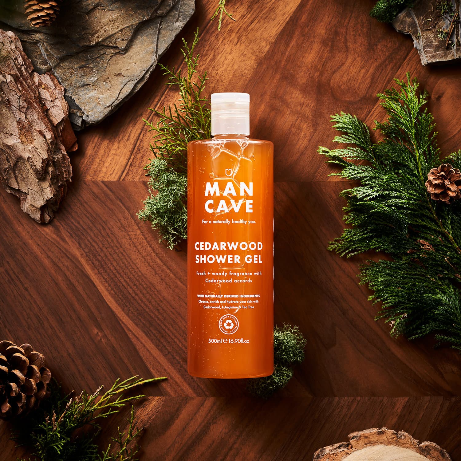 MANCAVE Cedarwood Shower Gel