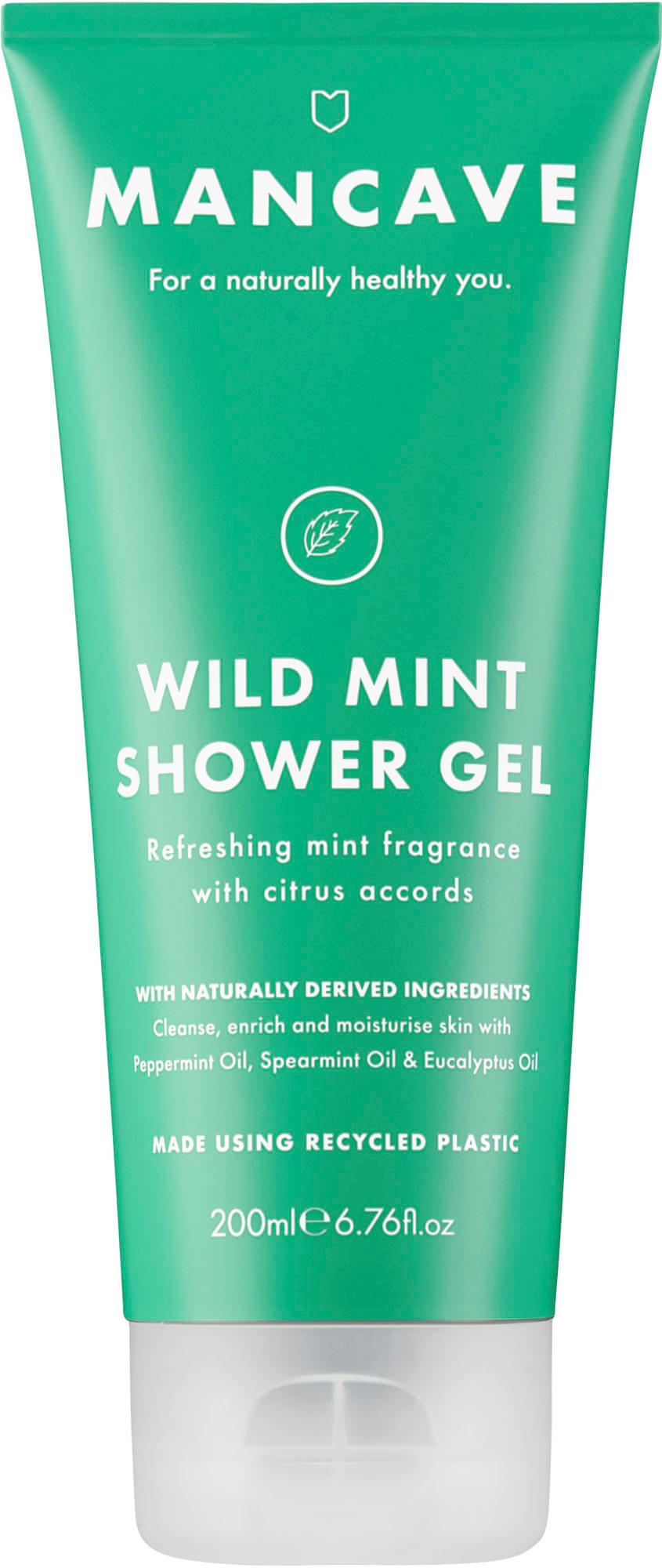 MANCAVE Wild Mint Shower Gel