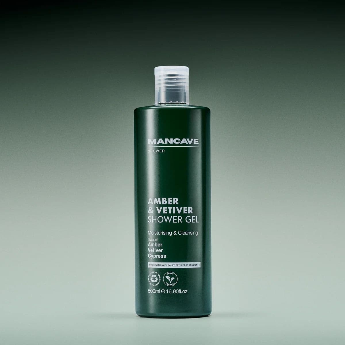 MANCAVE Amber & Vetiver Shower Gel