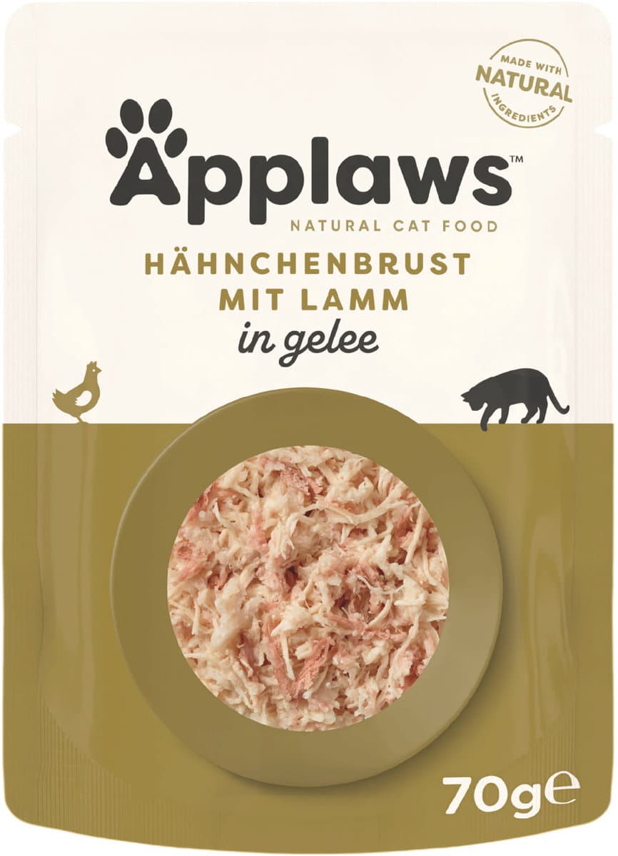 Applaws Huhn & Lamm in Gelee 70g