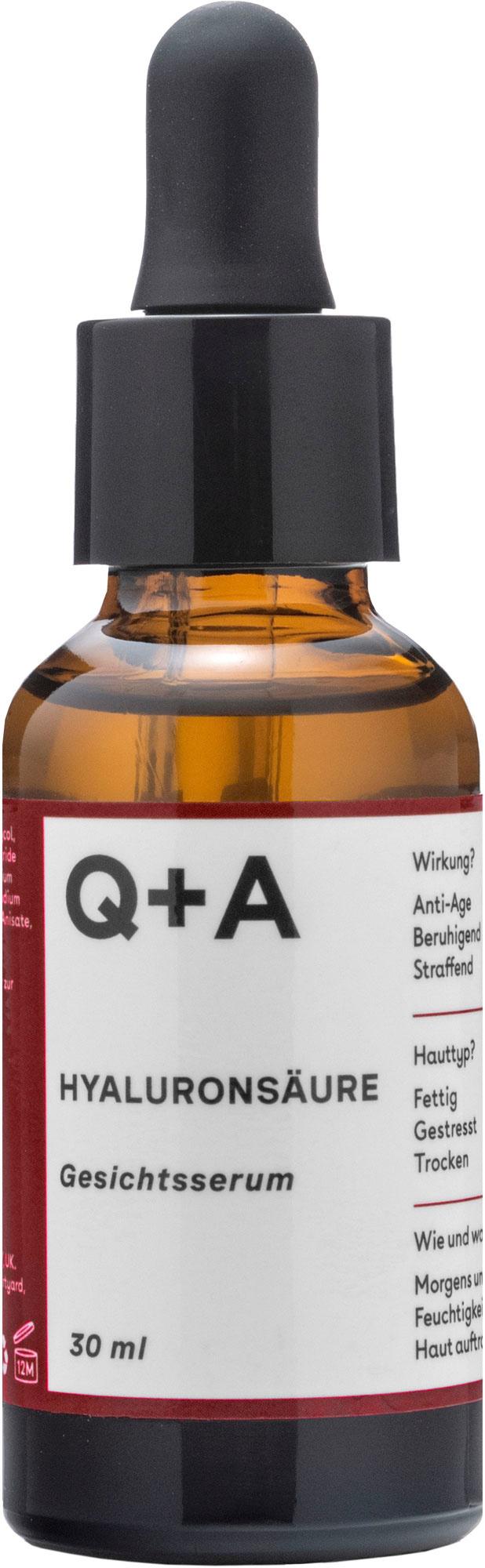 Q+A Gesichtsserum Hyaluronsäure