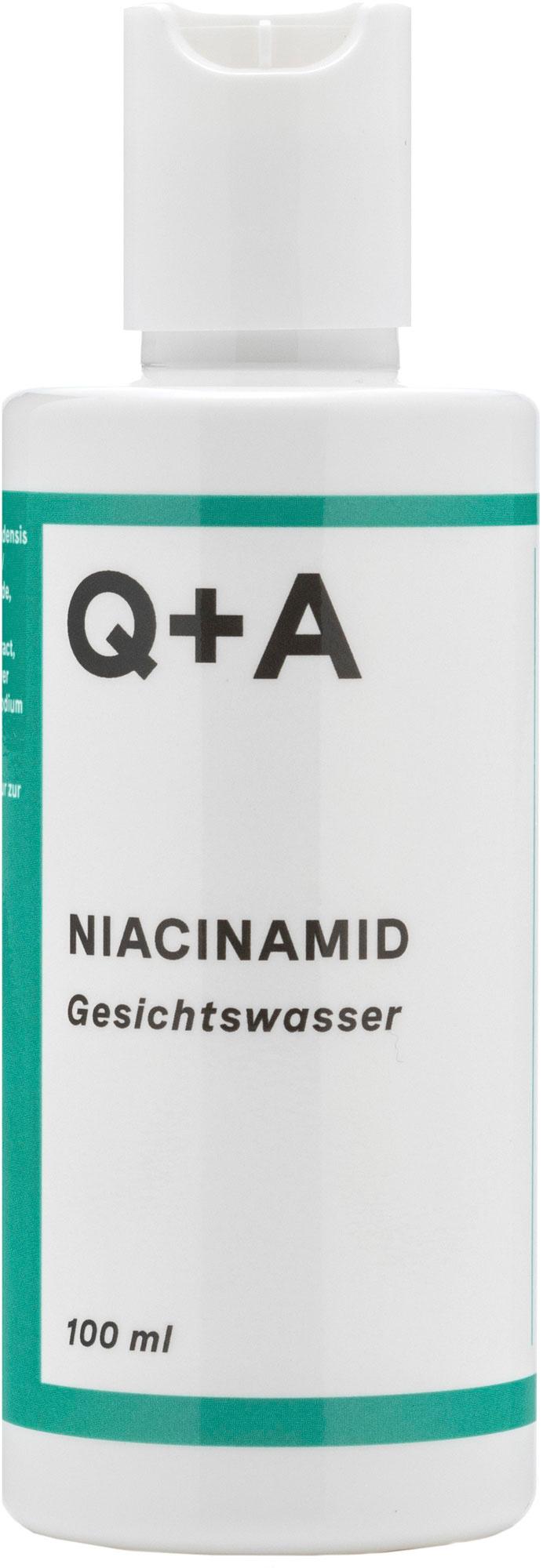 Q+A Gesichtswasser Niacinamid