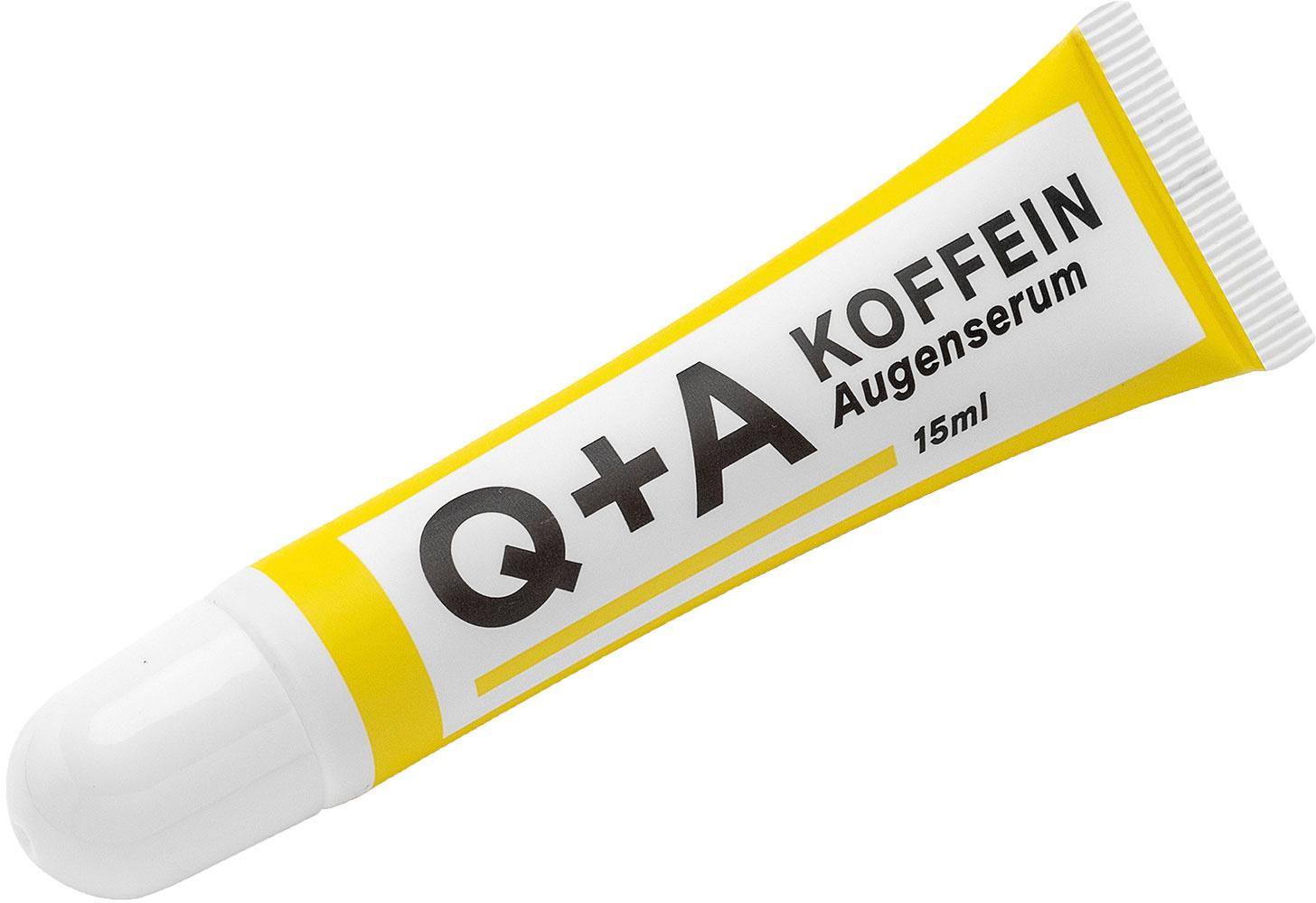 Q+A Augenserum Koffein